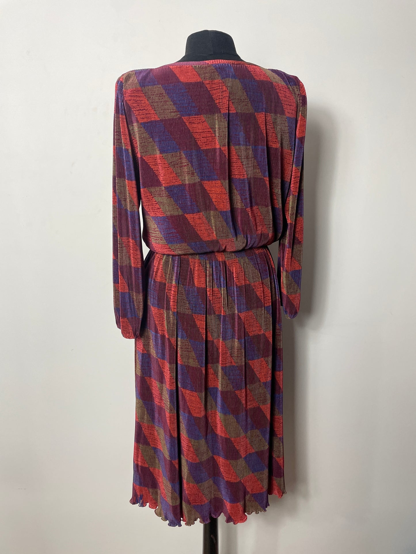 Robe vintage plissée