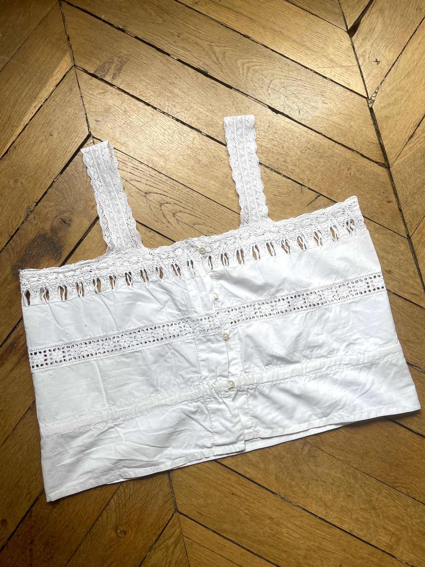 Débardeur coton début XXème