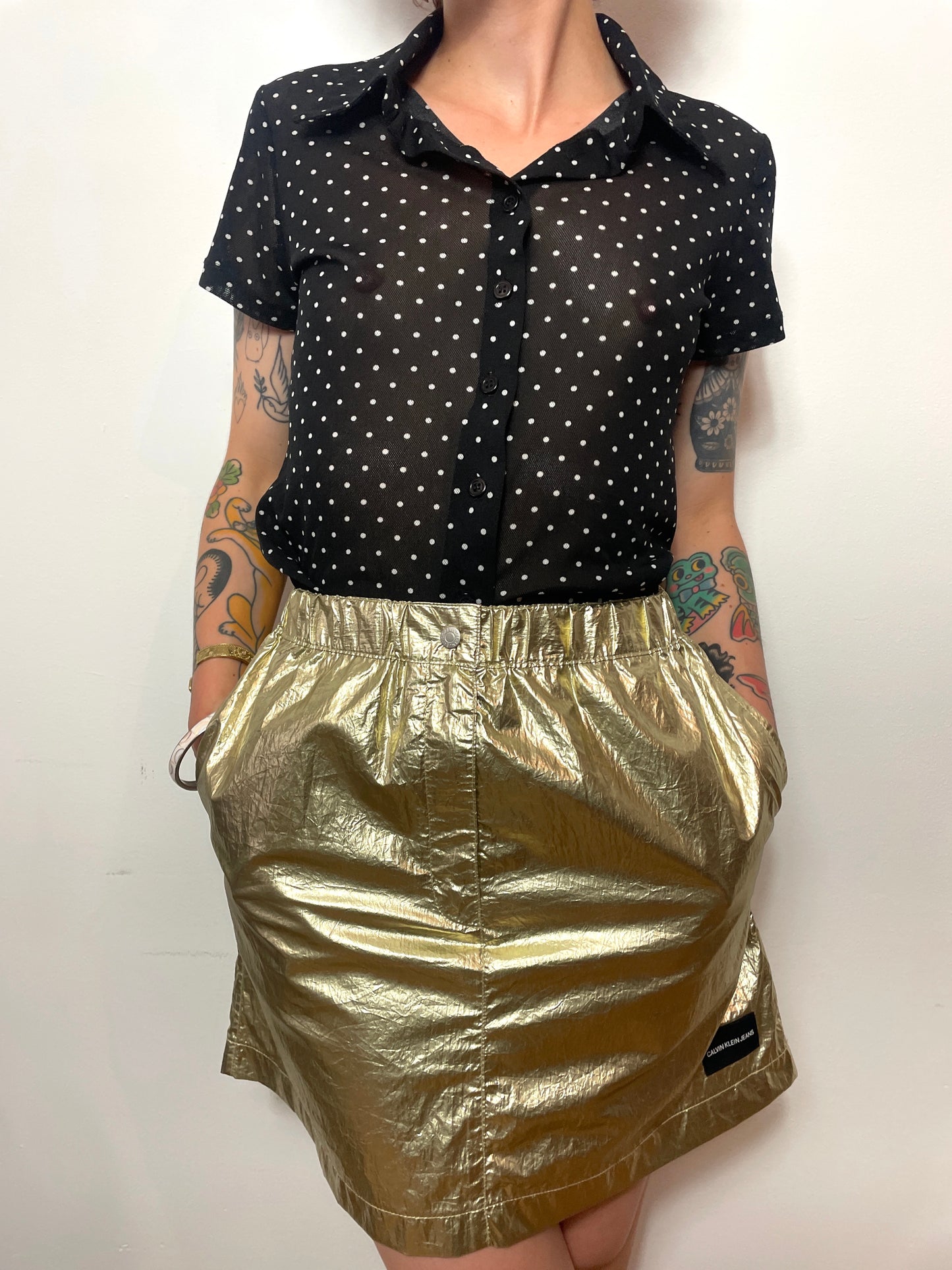 Mini jupe Calvin Klein