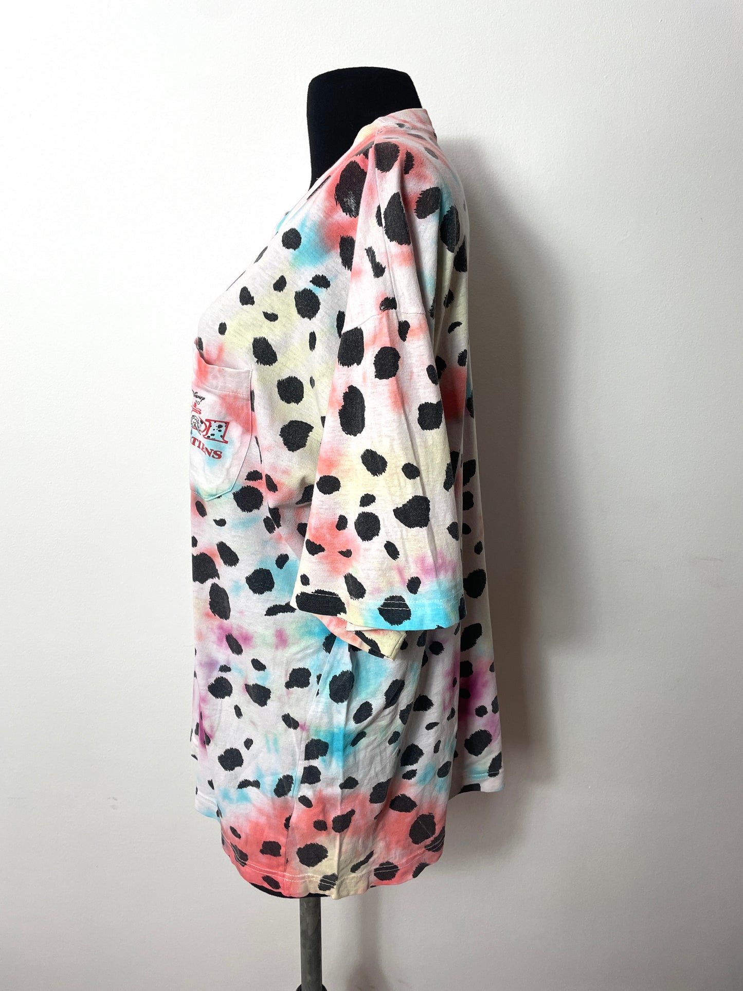 T-shirt vintage 101 dalmatiens tie & dye