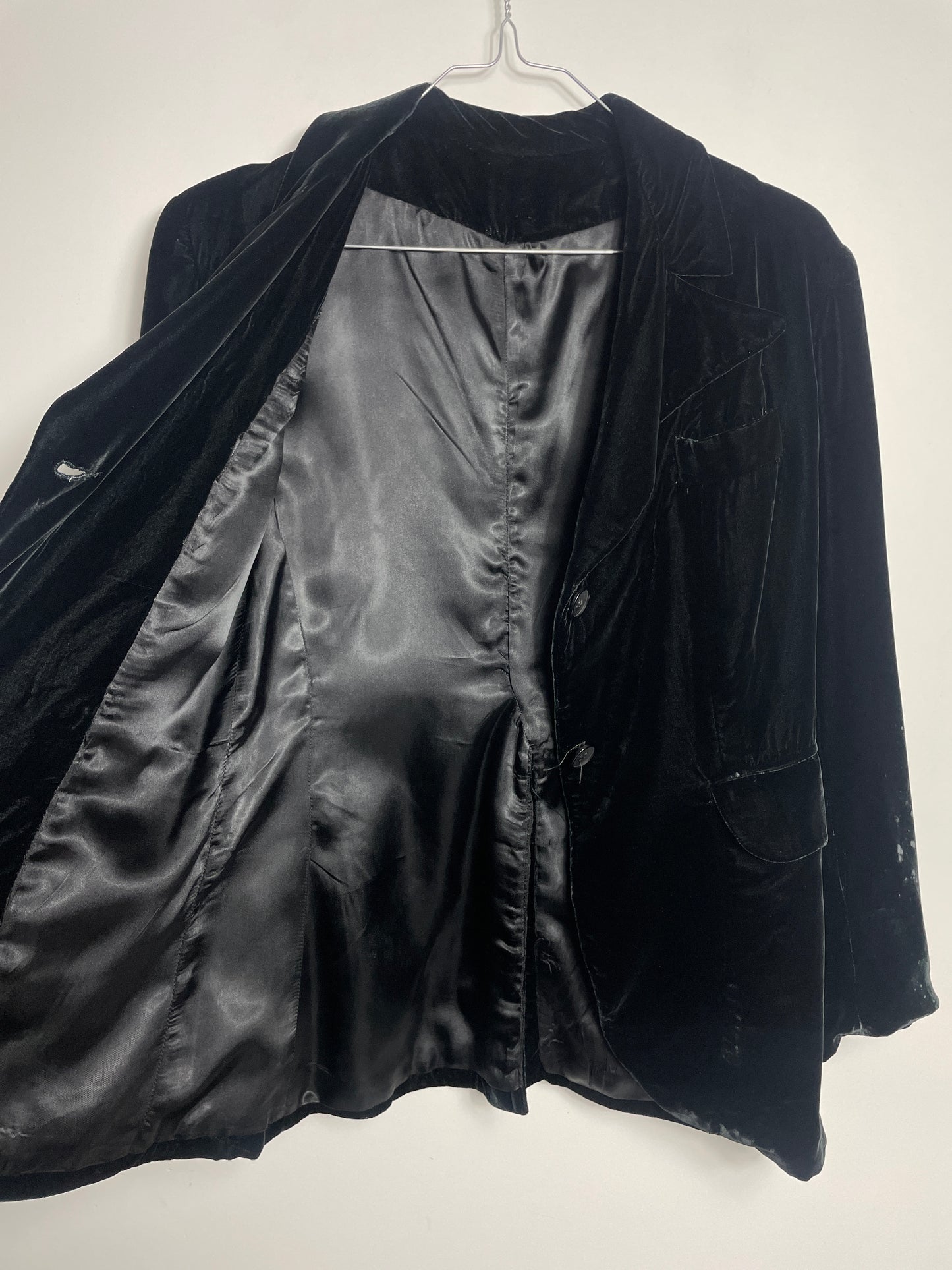 Blazer vintage en velours