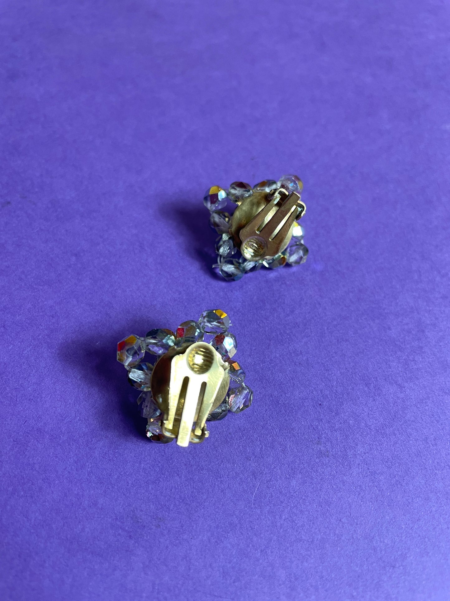 Clips vintage perles