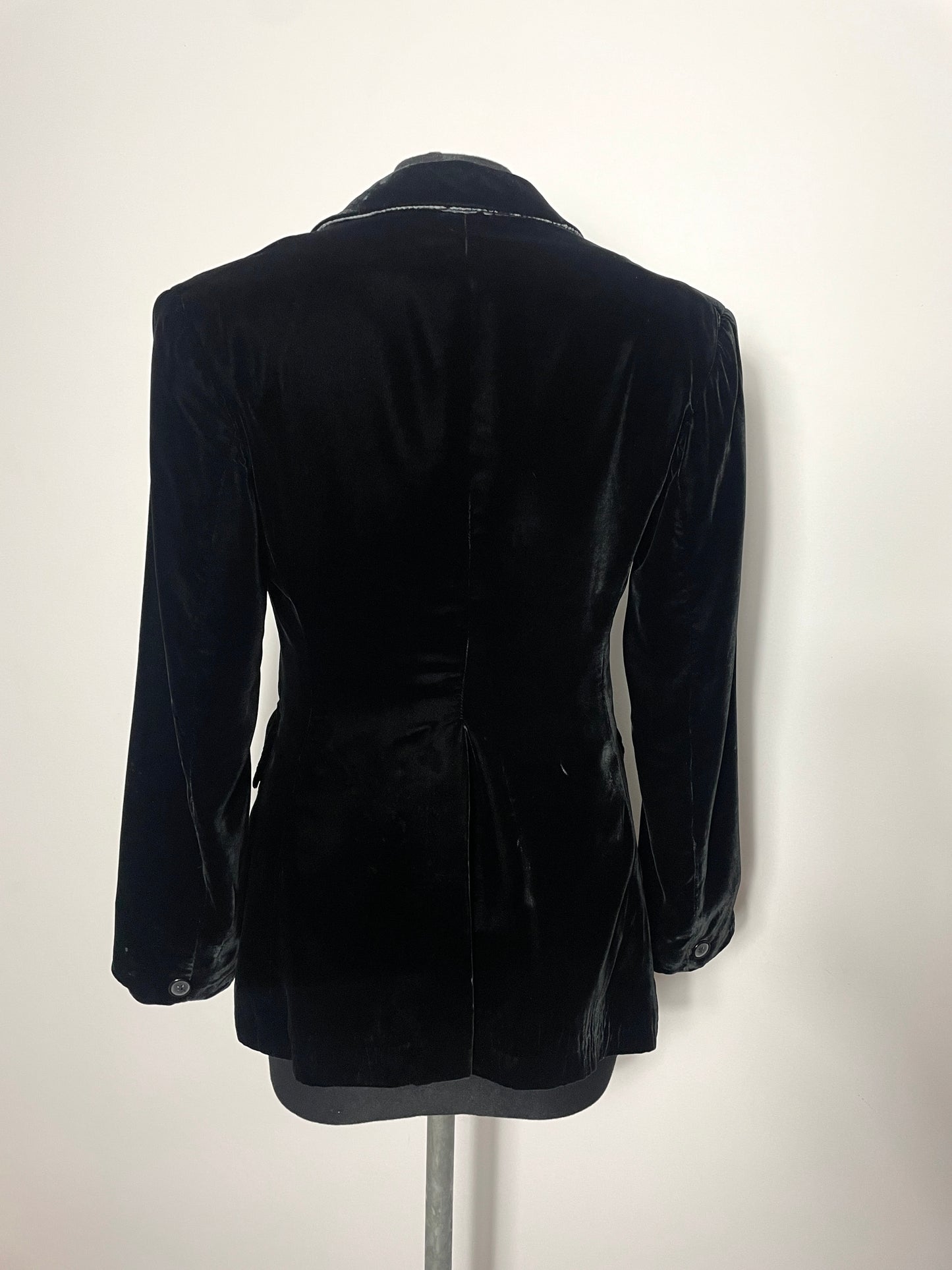 Blazer vintage en velours