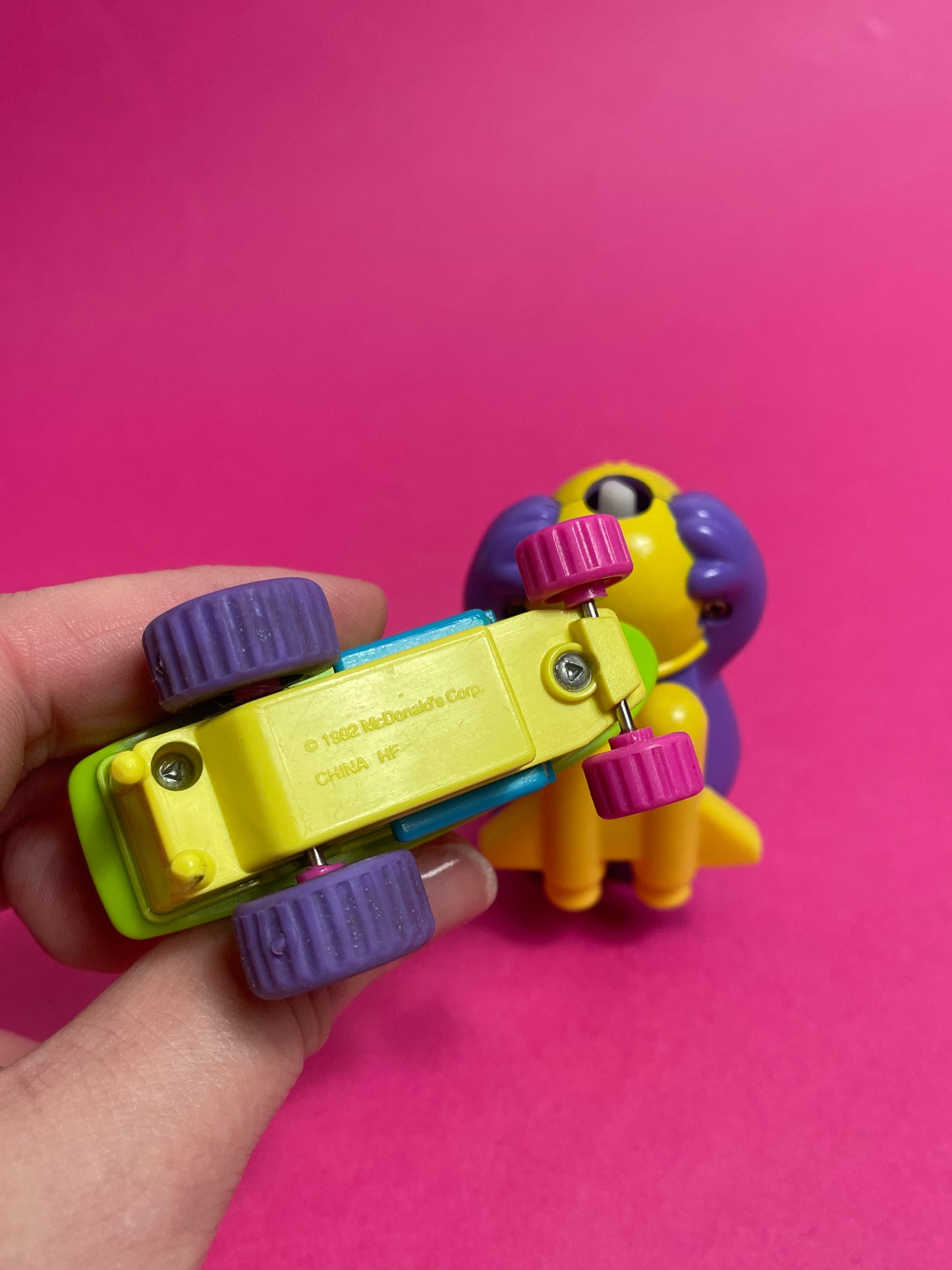 Lot jouets Mcdo Grimace 1992
