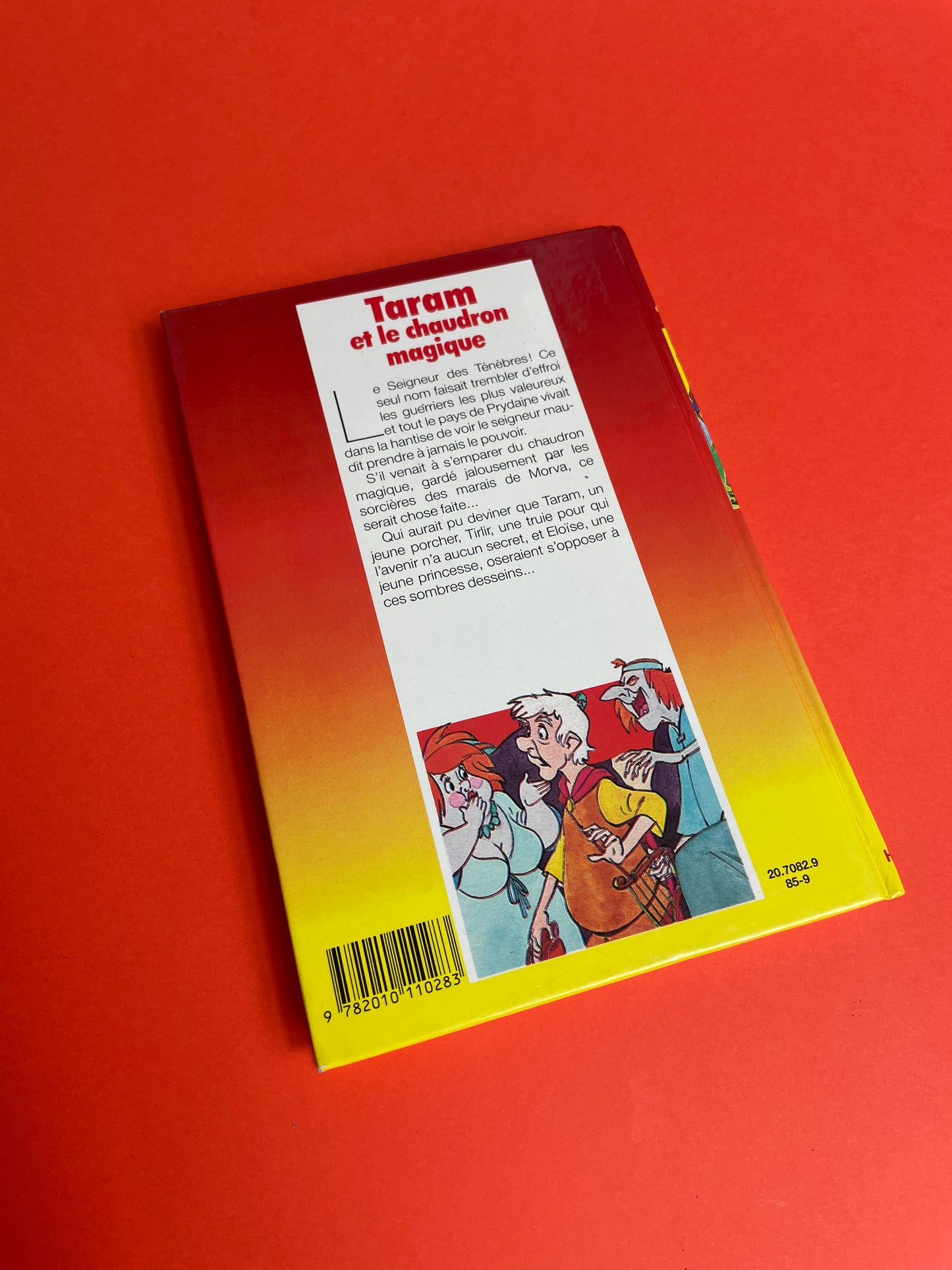 Livre Taram et le chaudron magique 1985