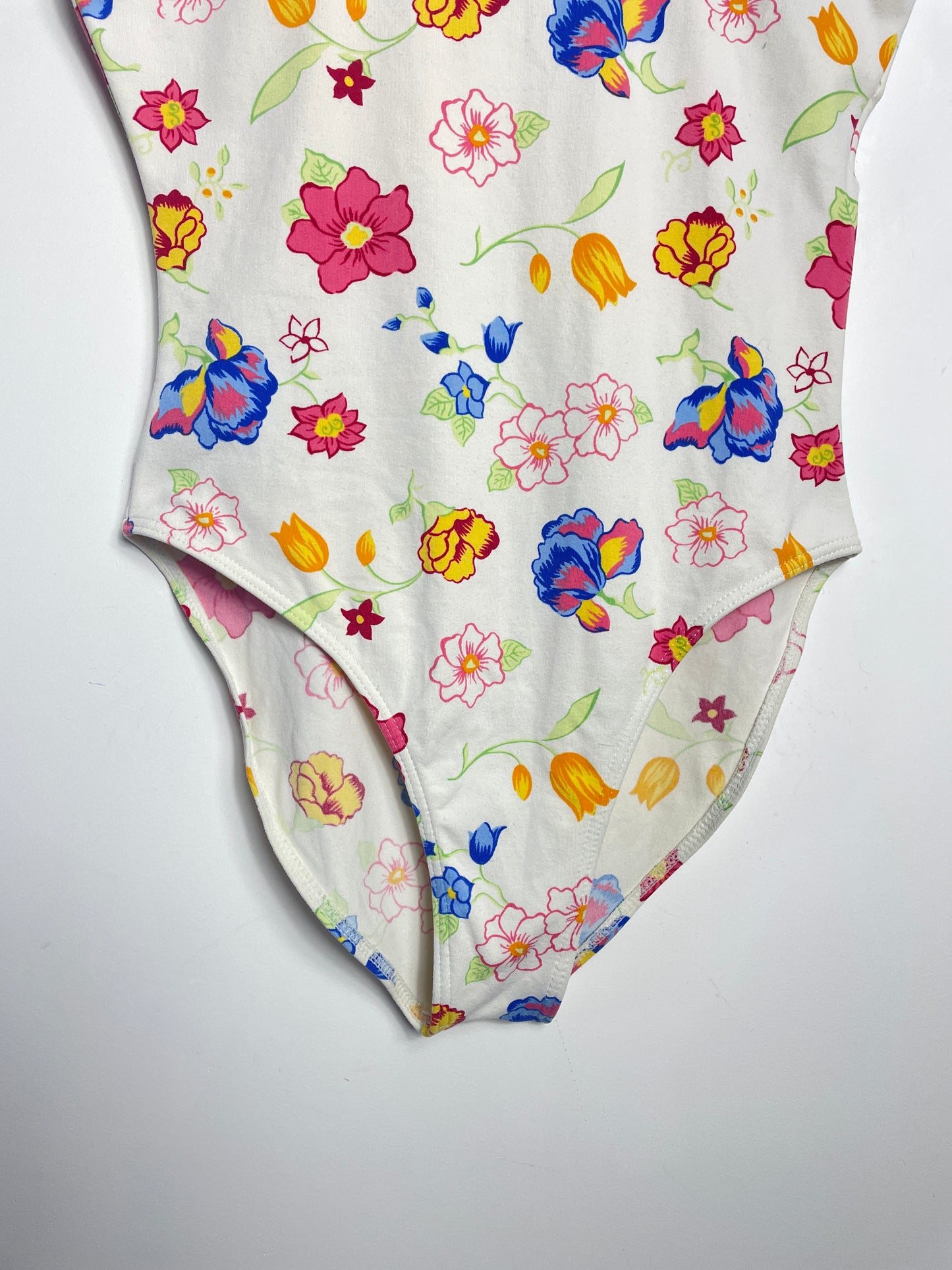 Maillot de bain 90s à fleurs