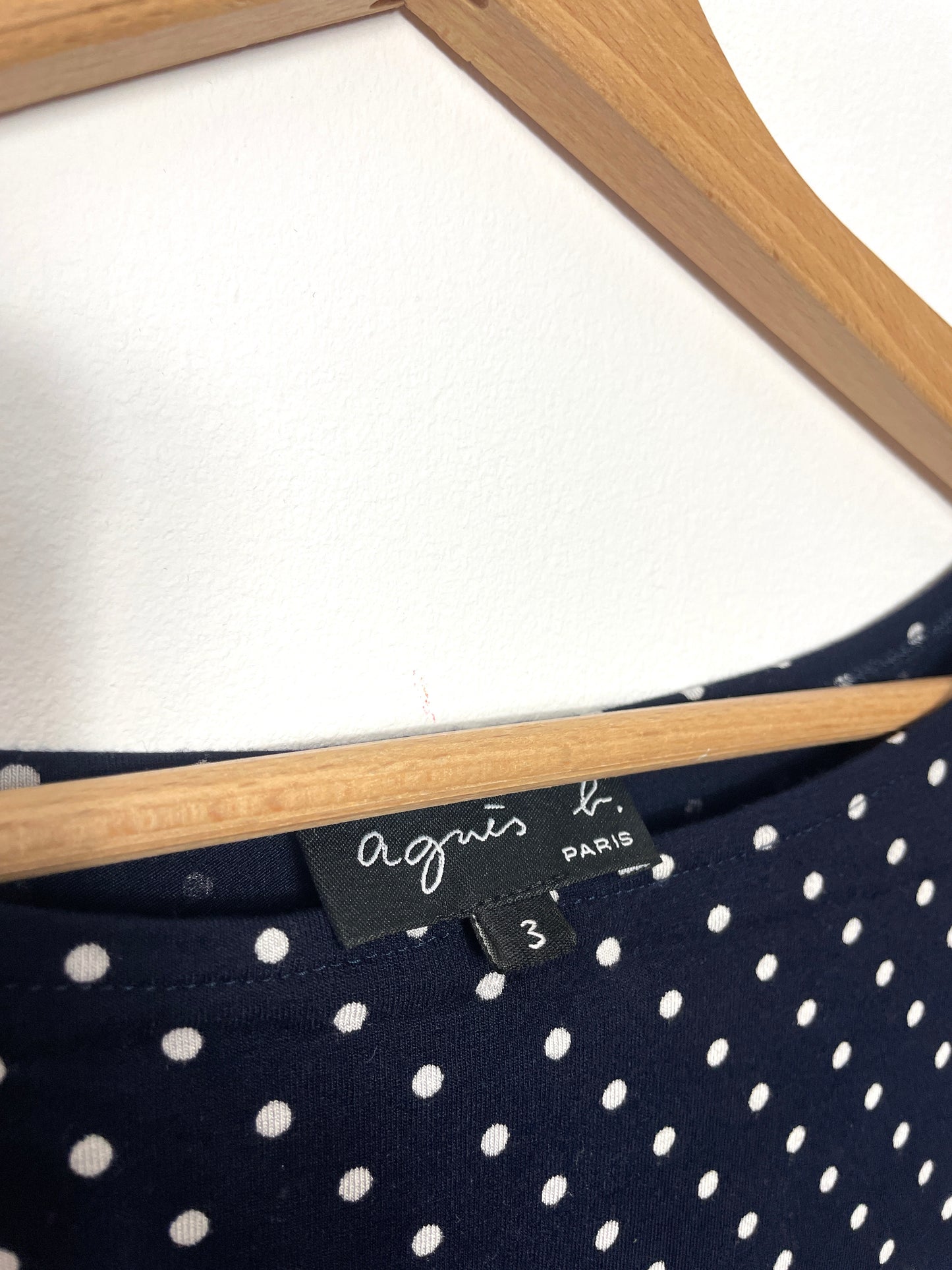 Robe Agnès b. à pois