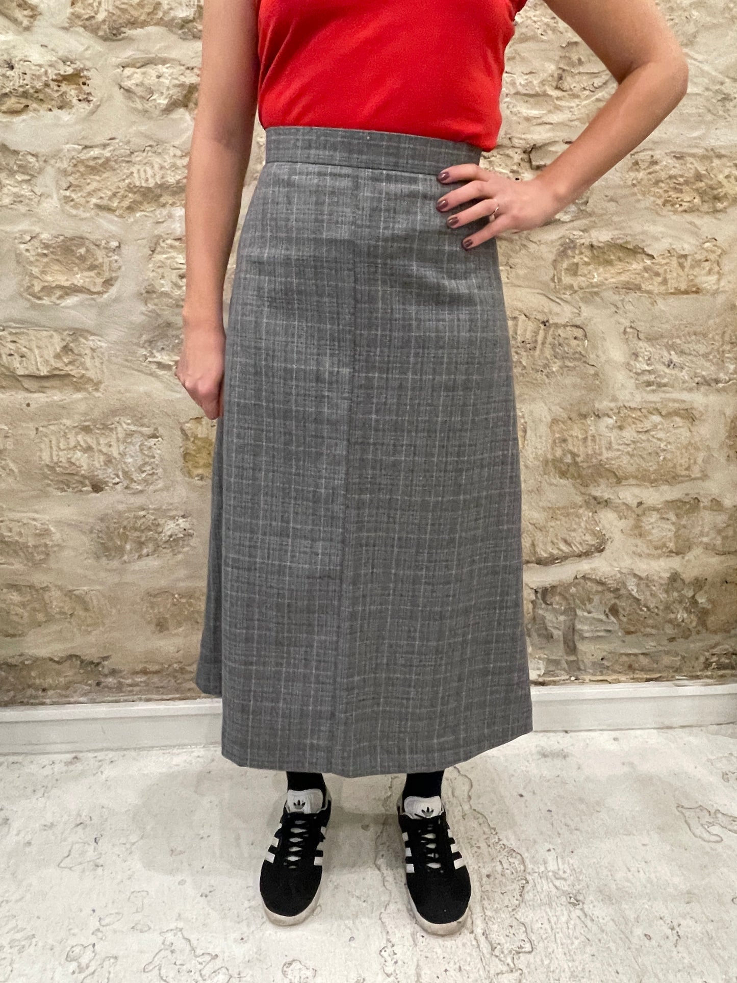 Jupe vintage prince de Galles