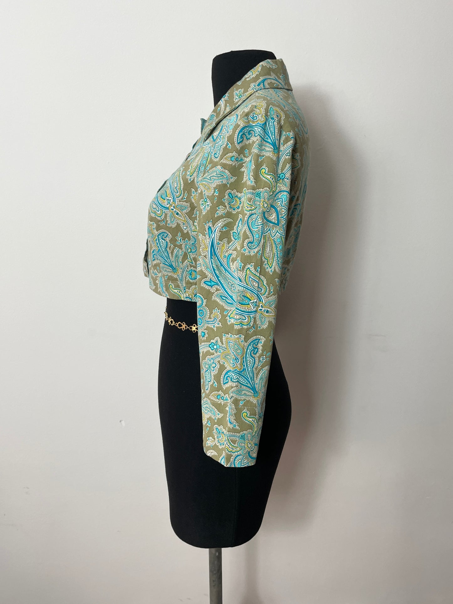 Veste crop y2k