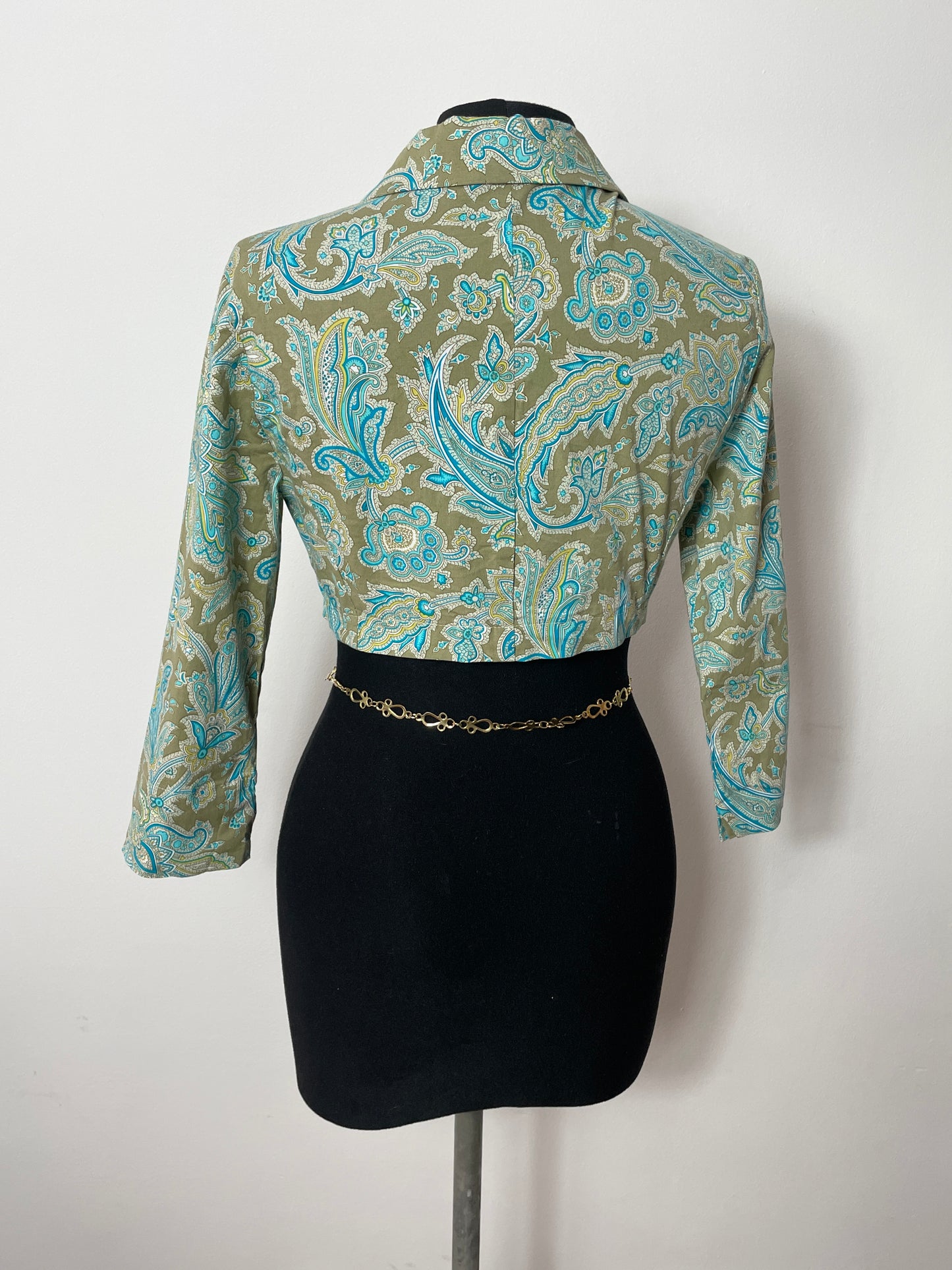 Veste crop y2k