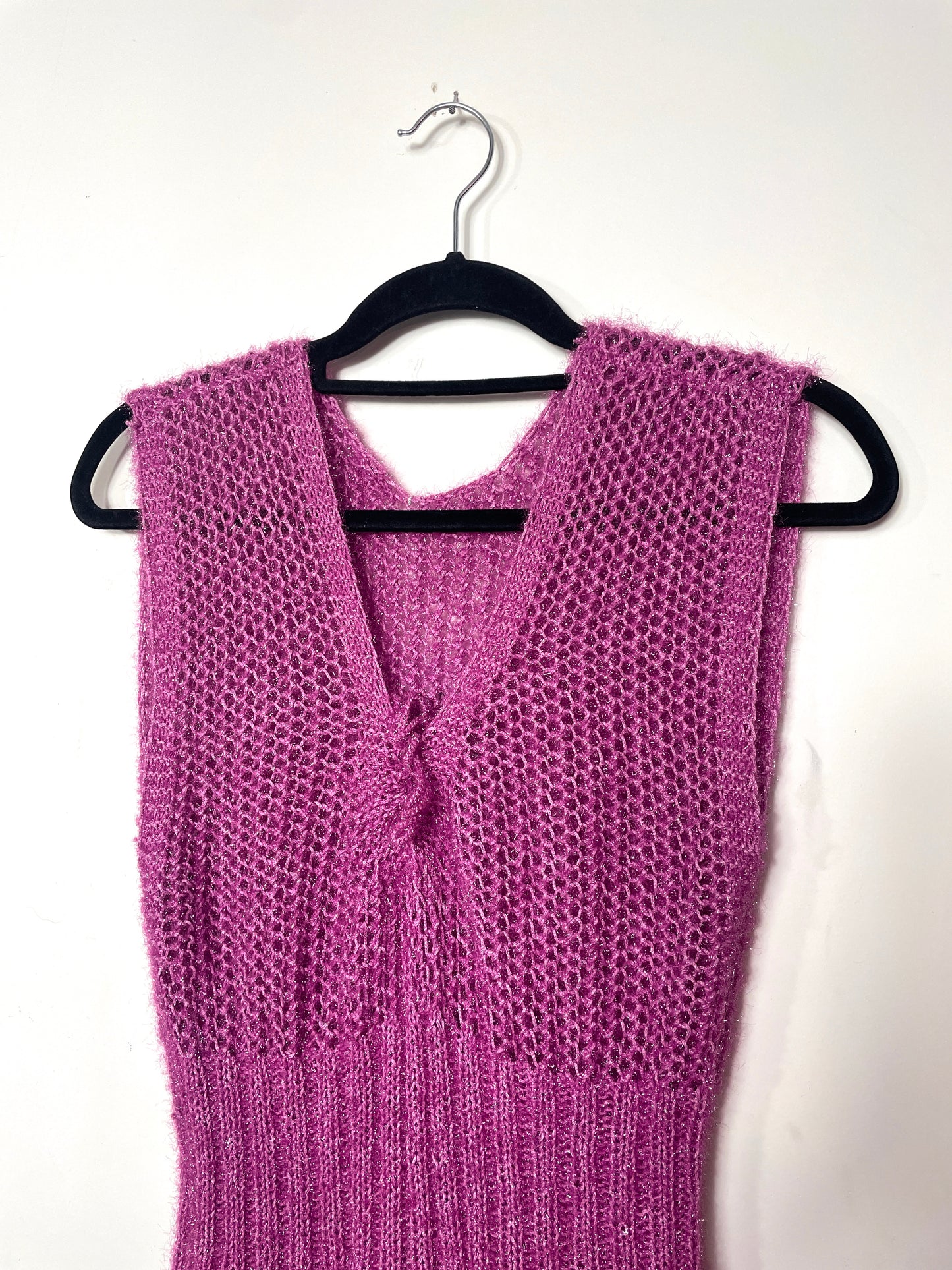 Robe vintage en crochet