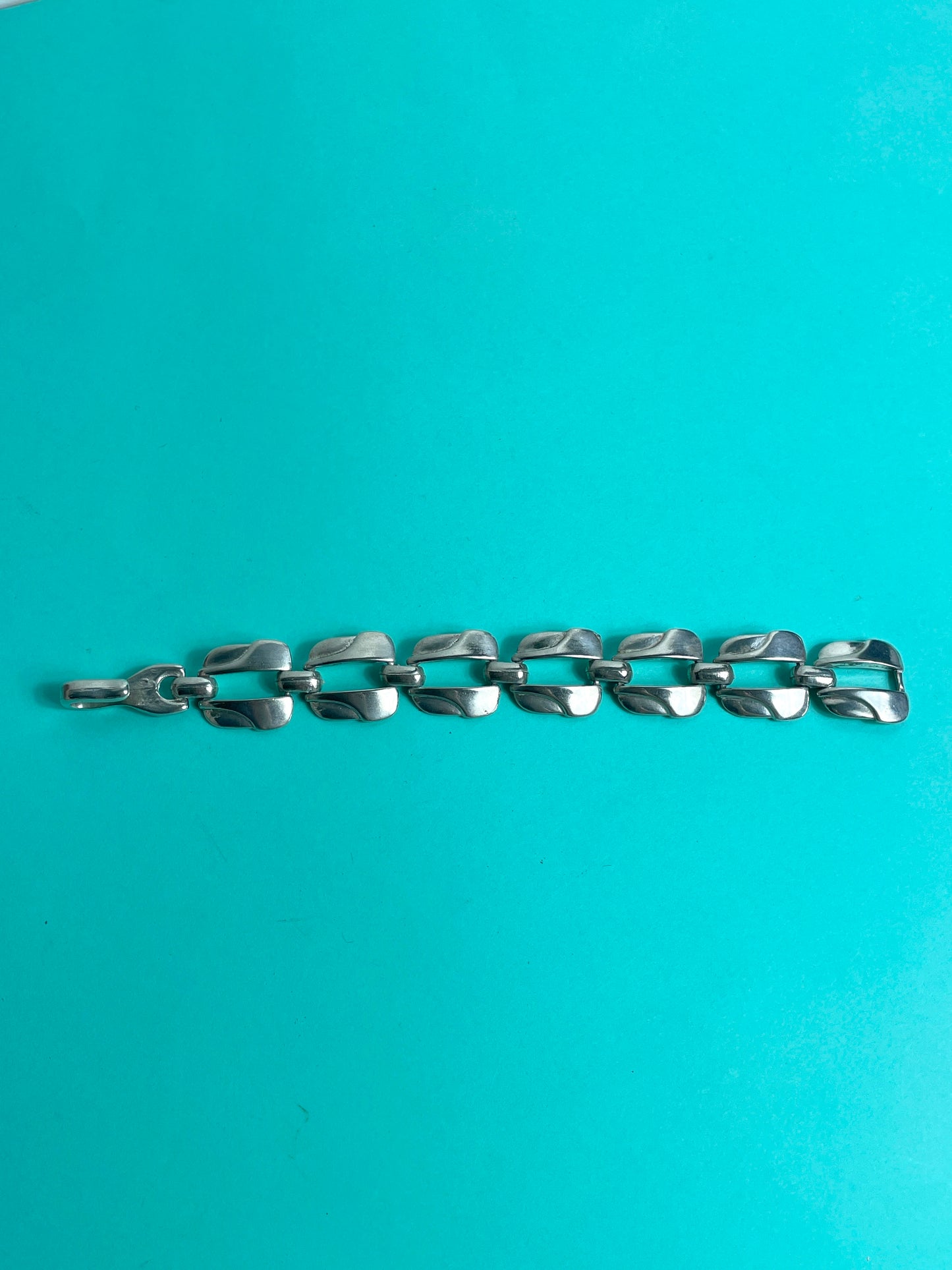 Bracelet vintage argenté