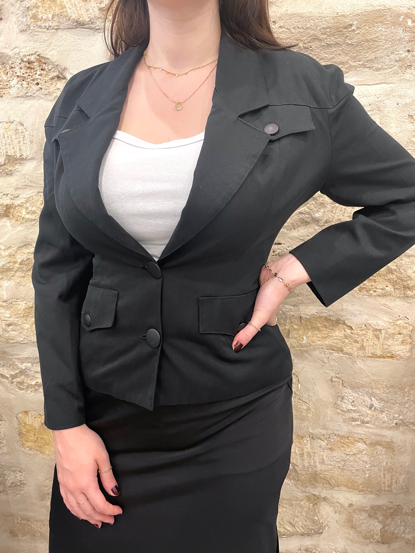 Veste cintrée 80/90s