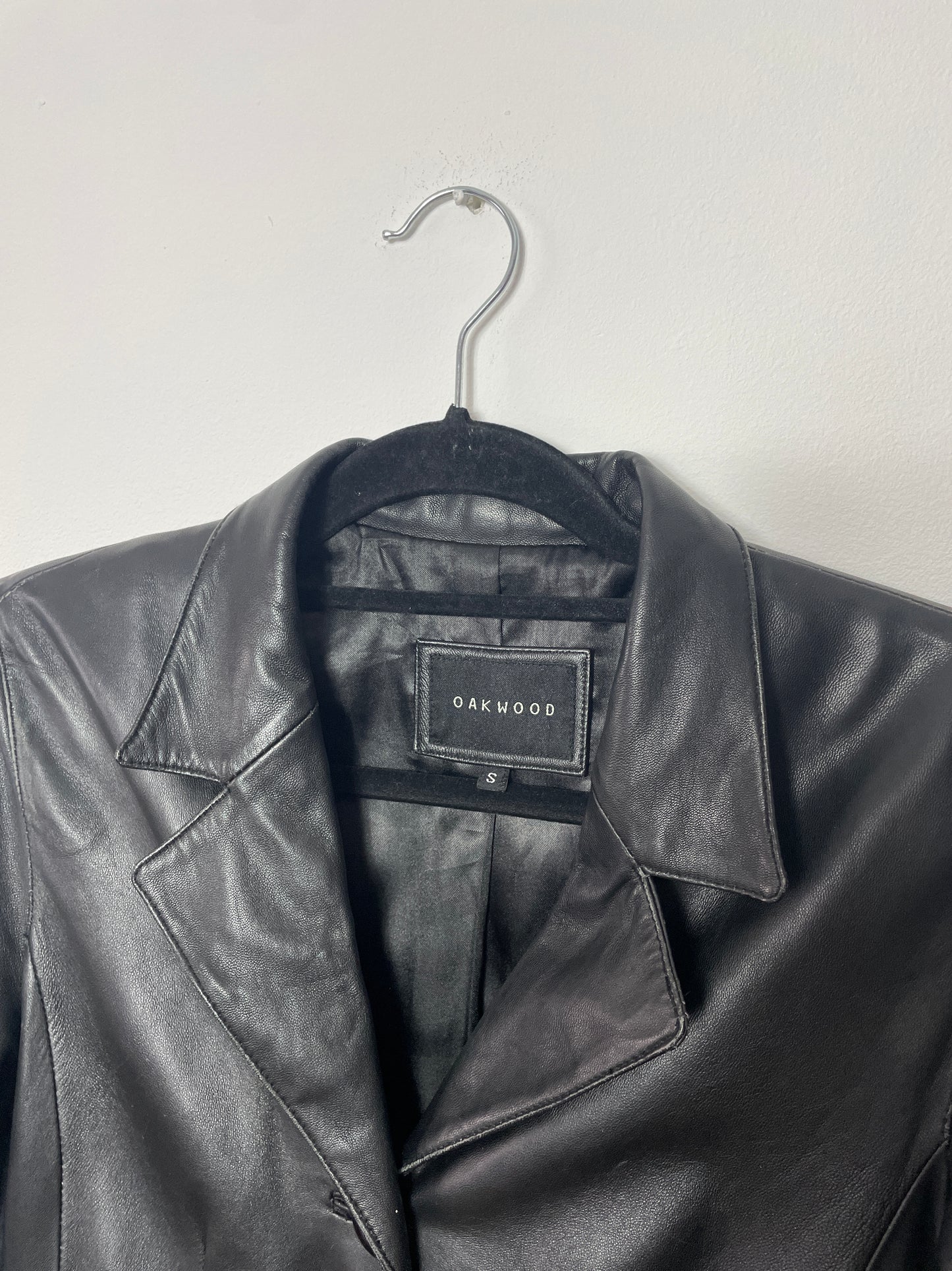 Veste en cuir 90s