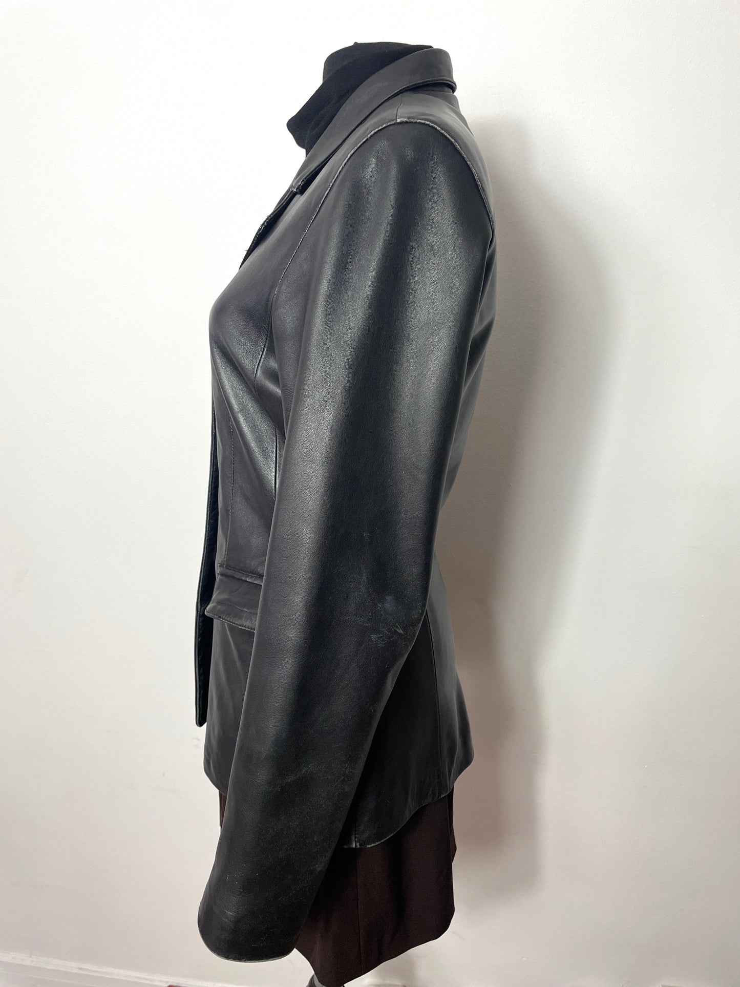 Veste en cuir 90s