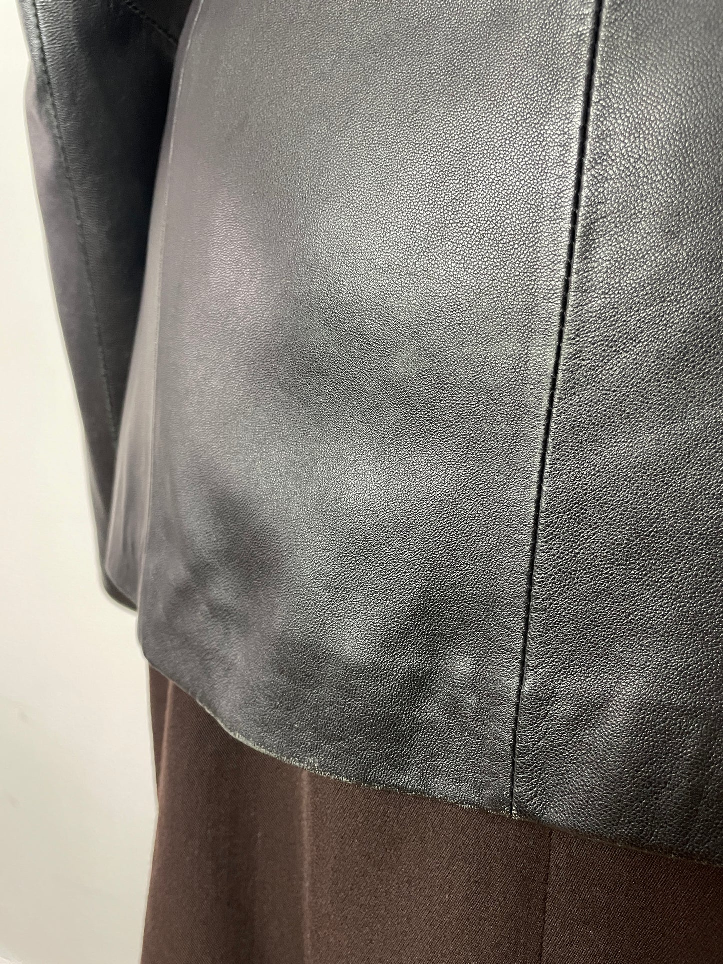 Veste en cuir 90s