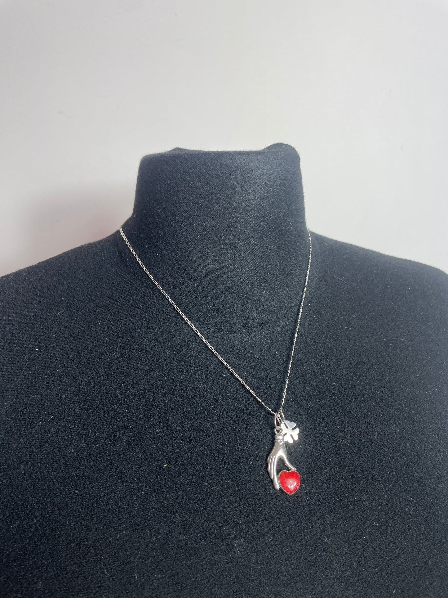 Pendentif vintage argent 925