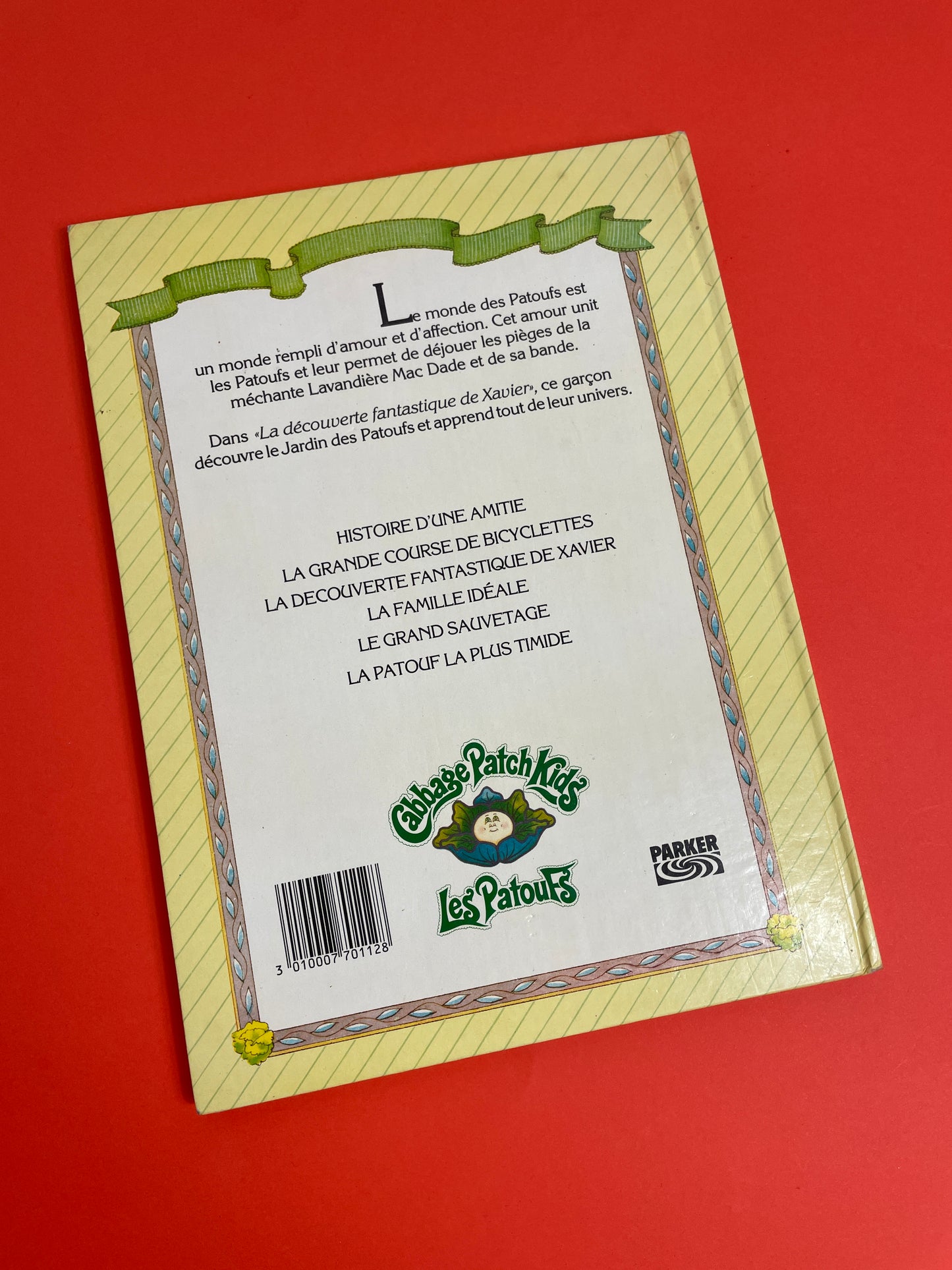 Livre Cabbage Patch Kids 1985