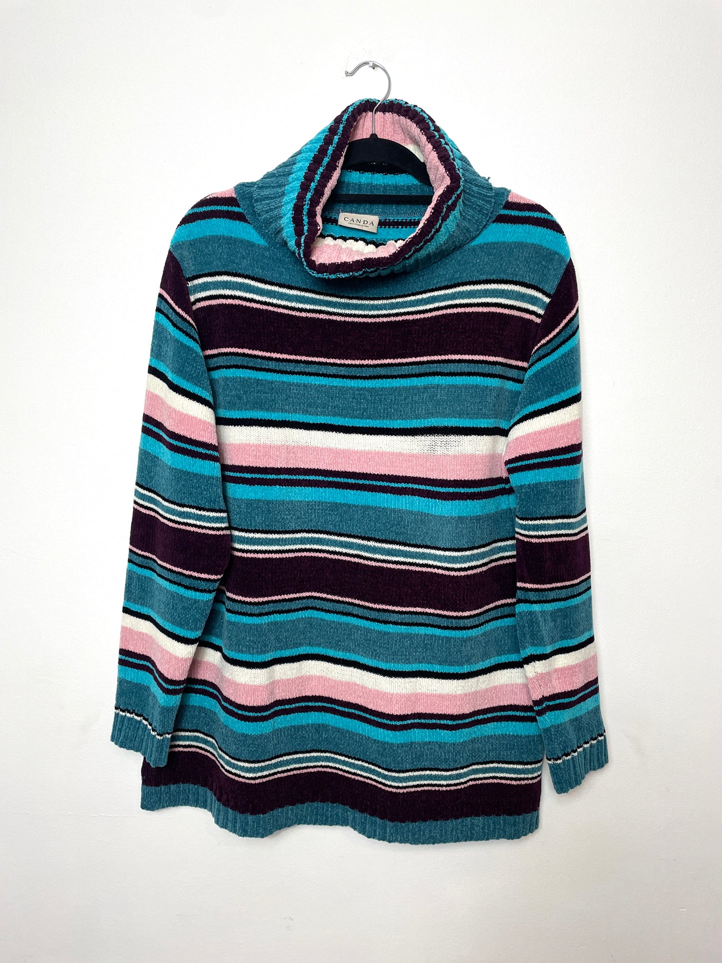 Col roulé maille chenille