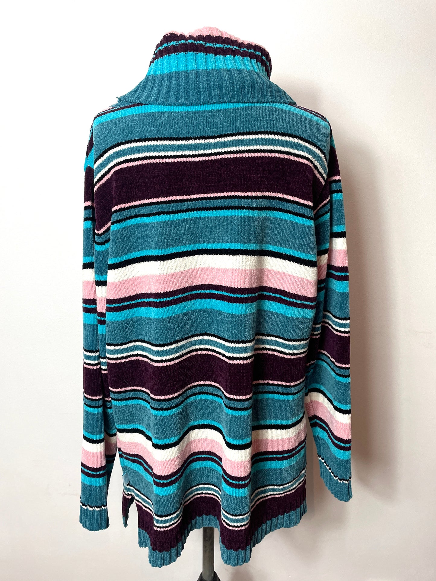 Col roulé maille chenille