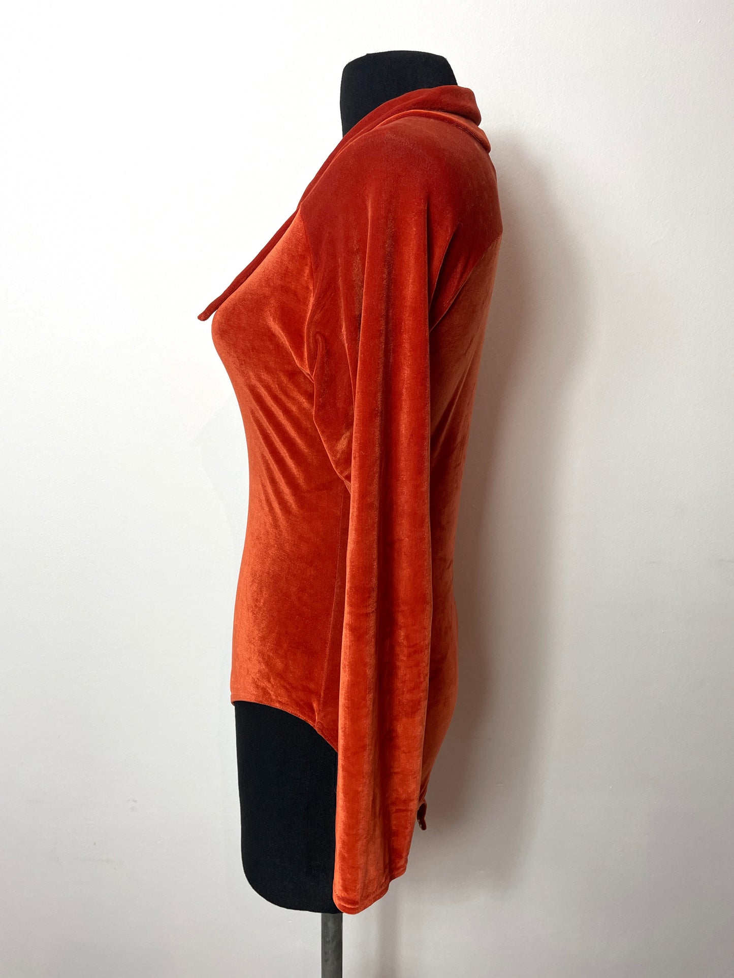 Body vintage en velours