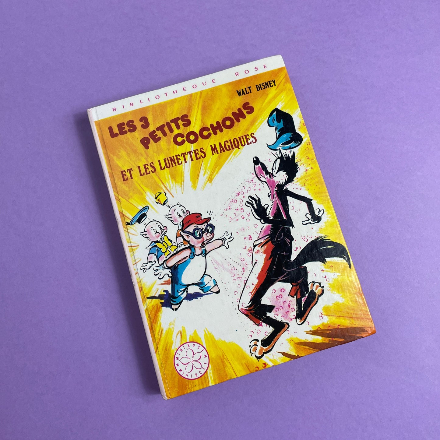 Livre Les 3 Petits Cochons et les lunettes magiques 1981