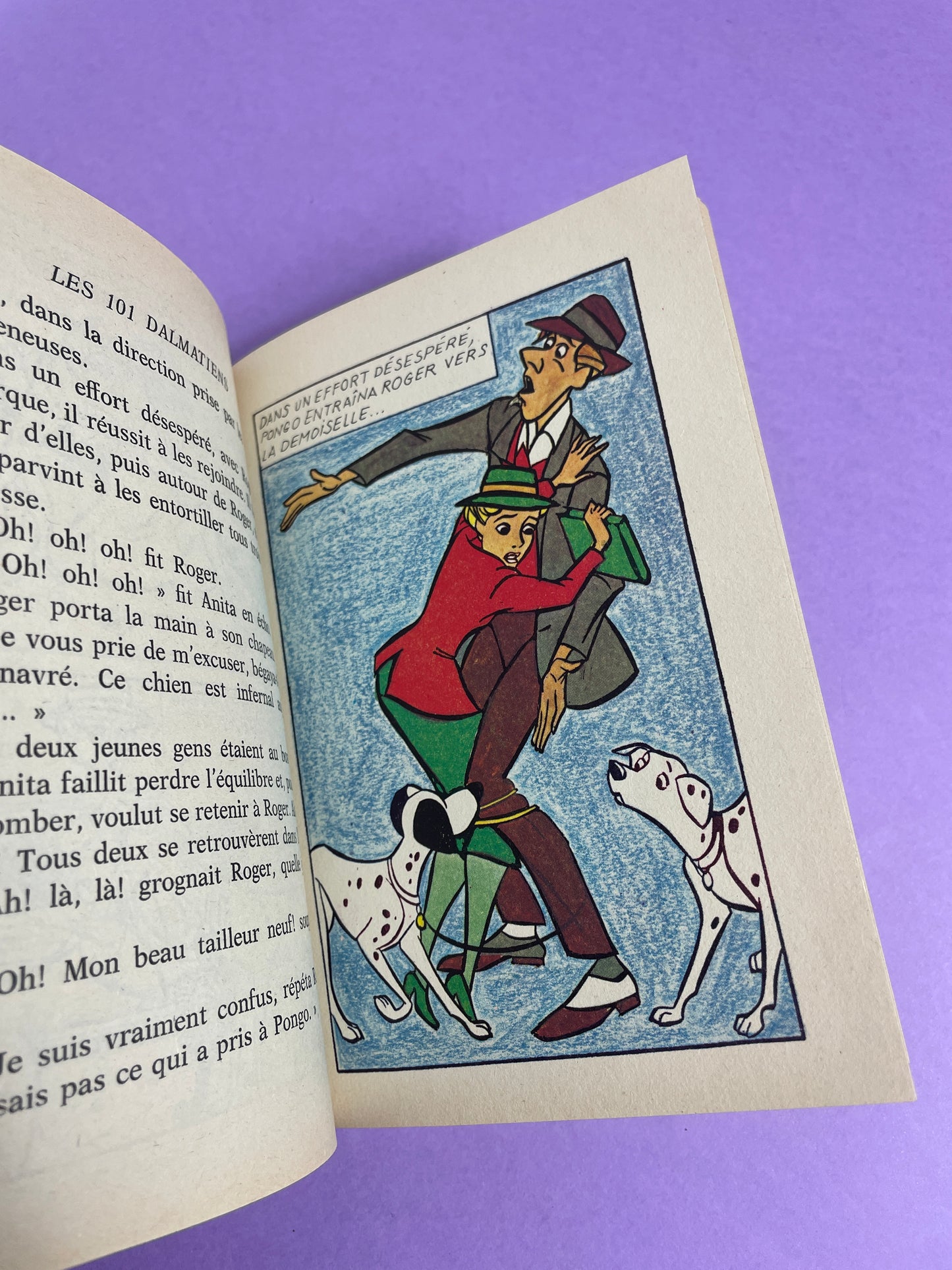 Livre 101 Dalmatiens Bibliothèque rose 1980