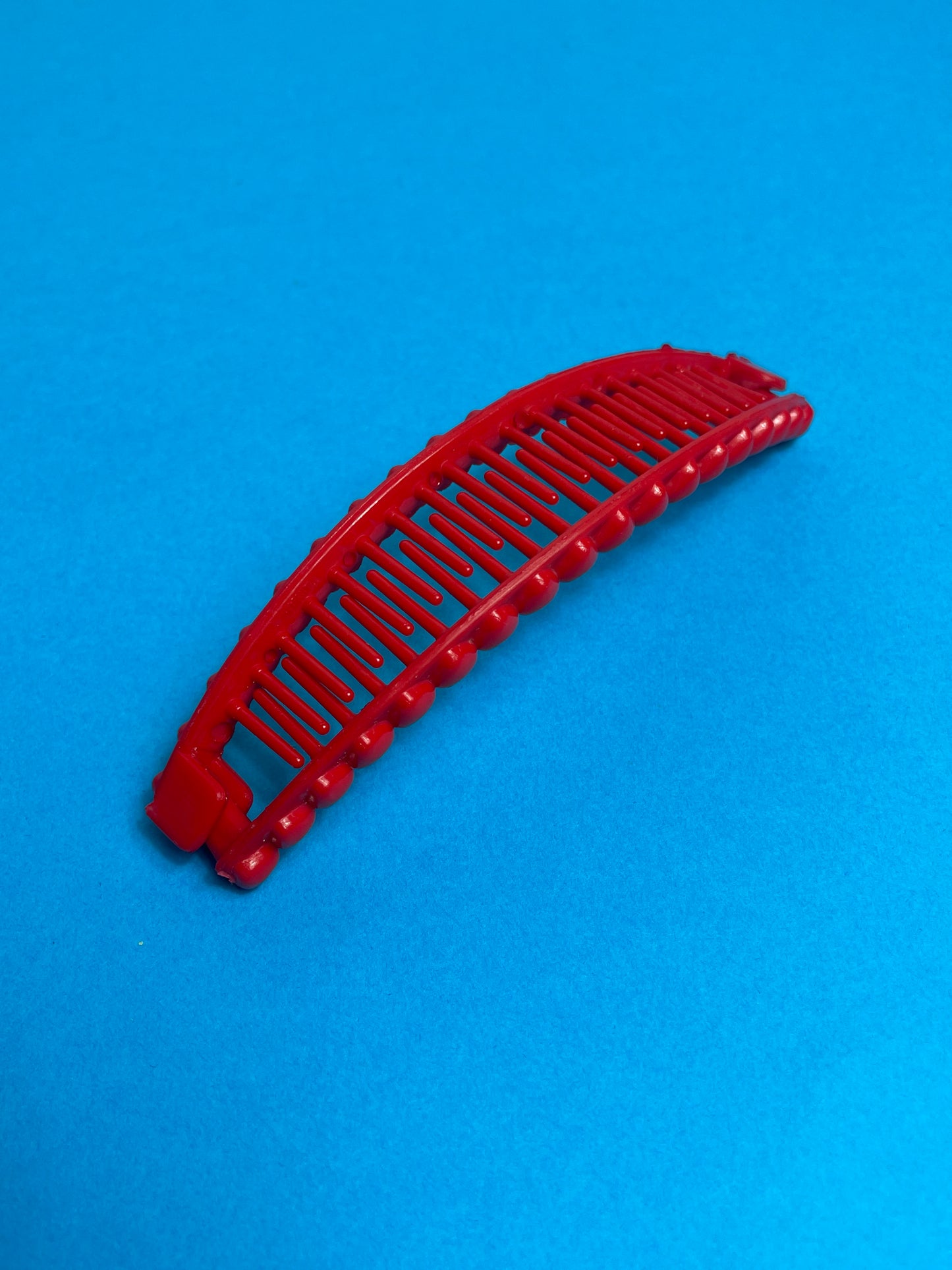 Barrette 80s rouge
