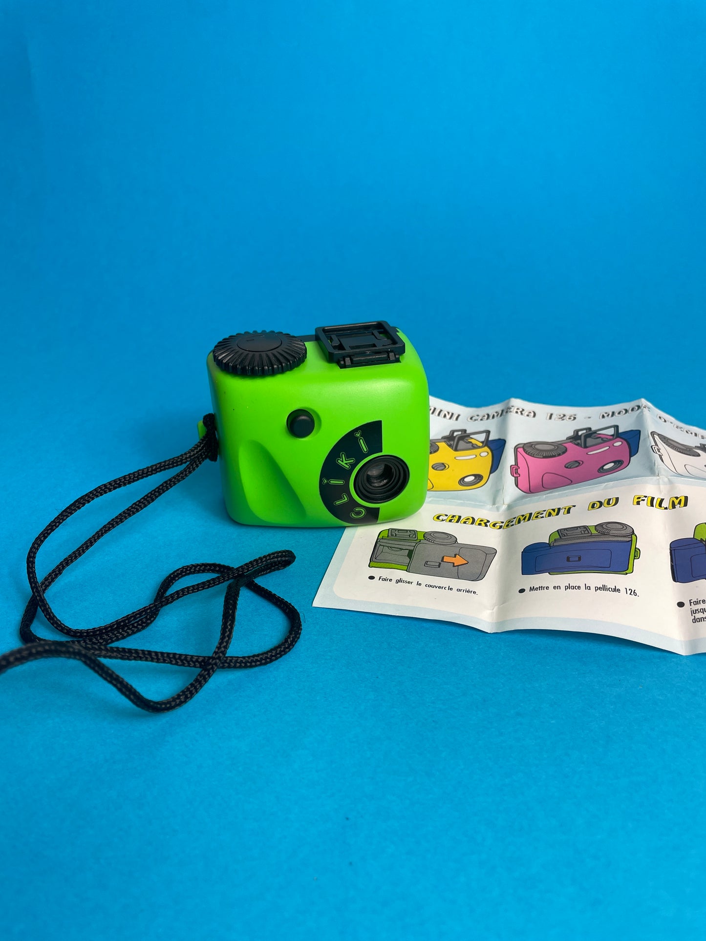Mini appareil photo vintage 80s Cliki