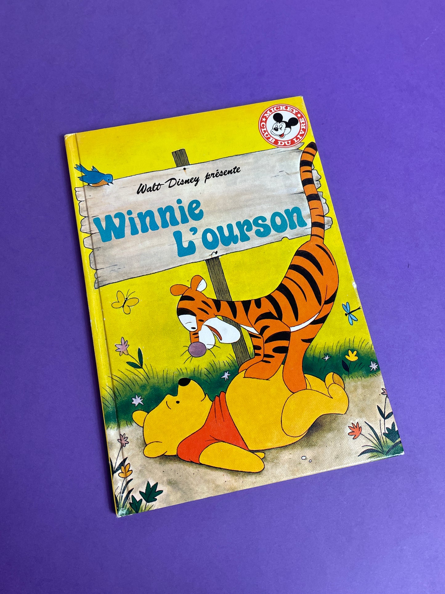 Mickey Club du livre Winnie l'Ourson 1987