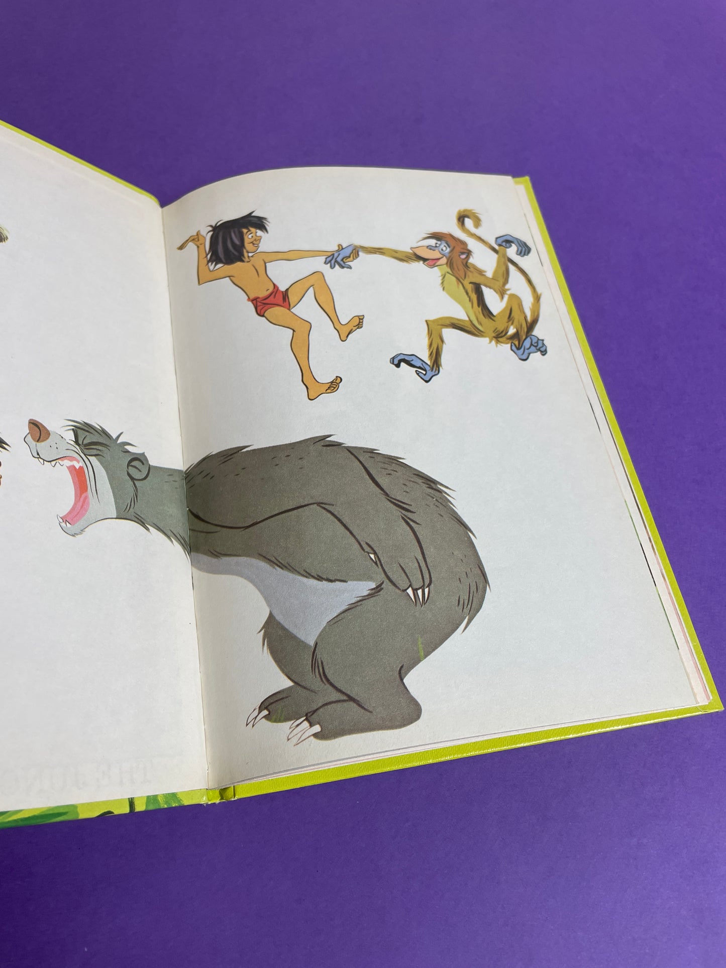 Mickey Club du livre Le livre de la jungle 1987