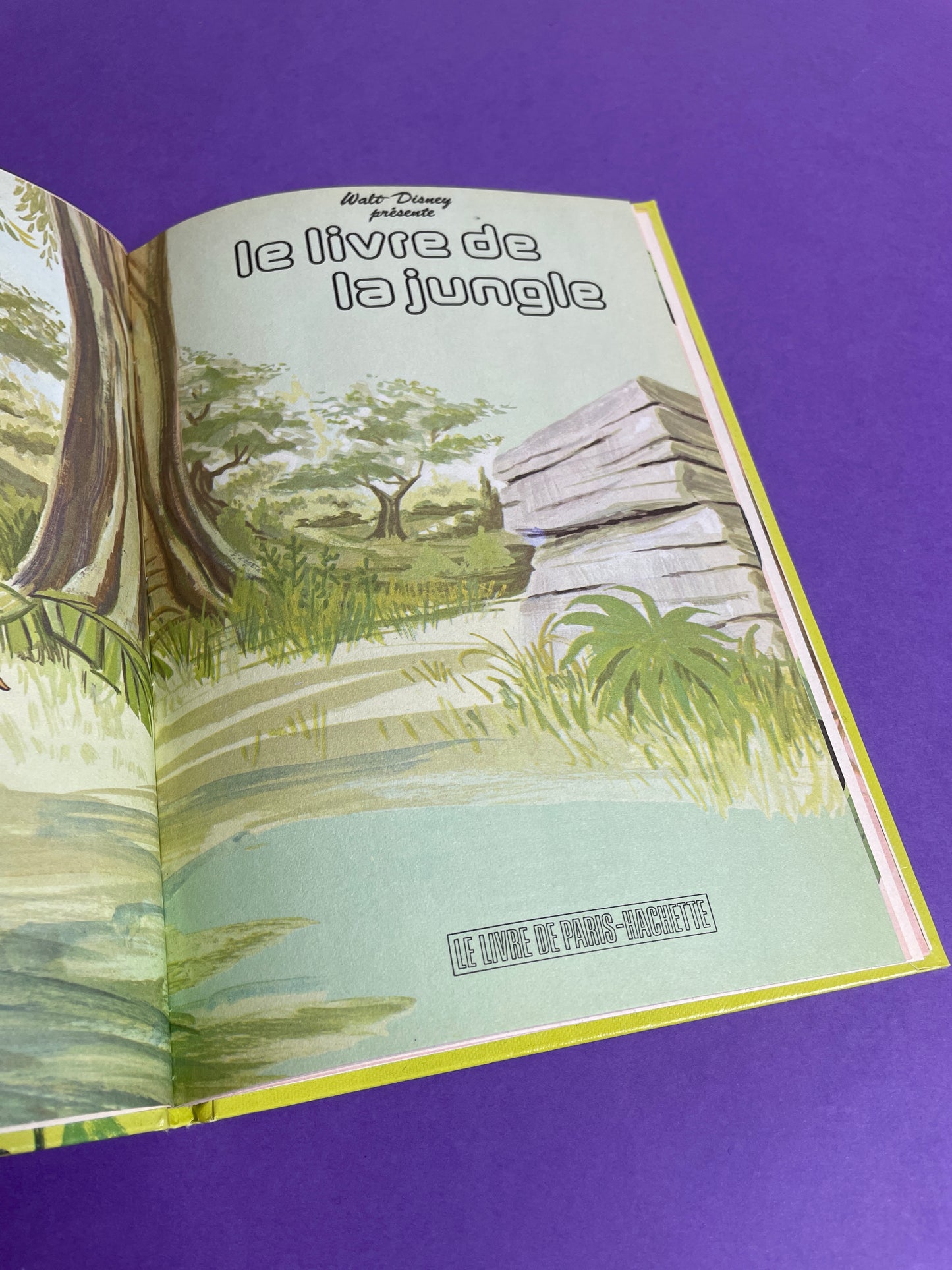 Mickey Club du livre Le livre de la jungle 1987