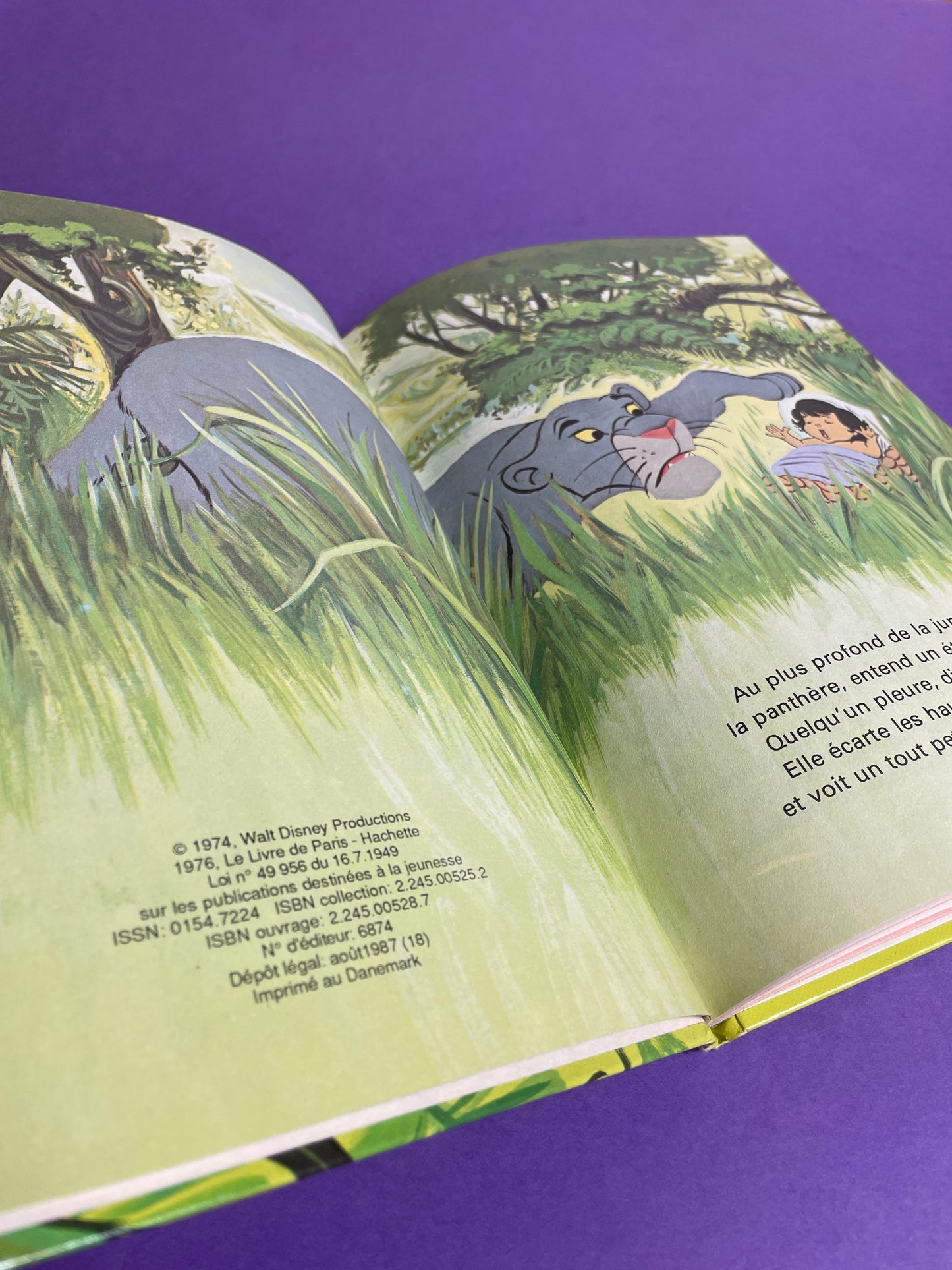 Mickey Club du livre Le livre de la jungle 1987