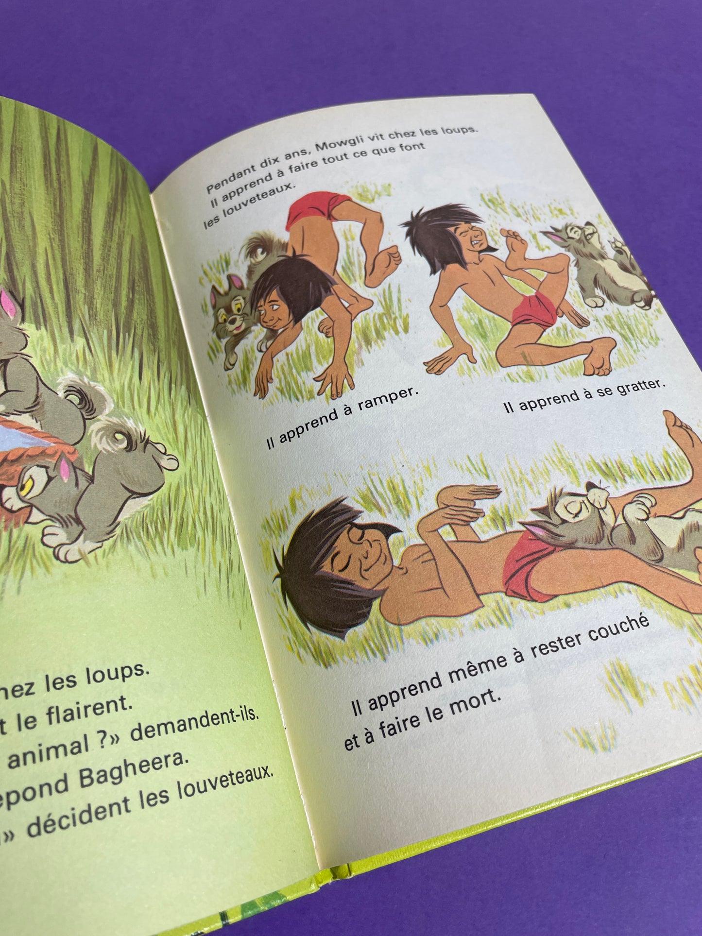 Mickey Club du livre Le livre de la jungle 1987