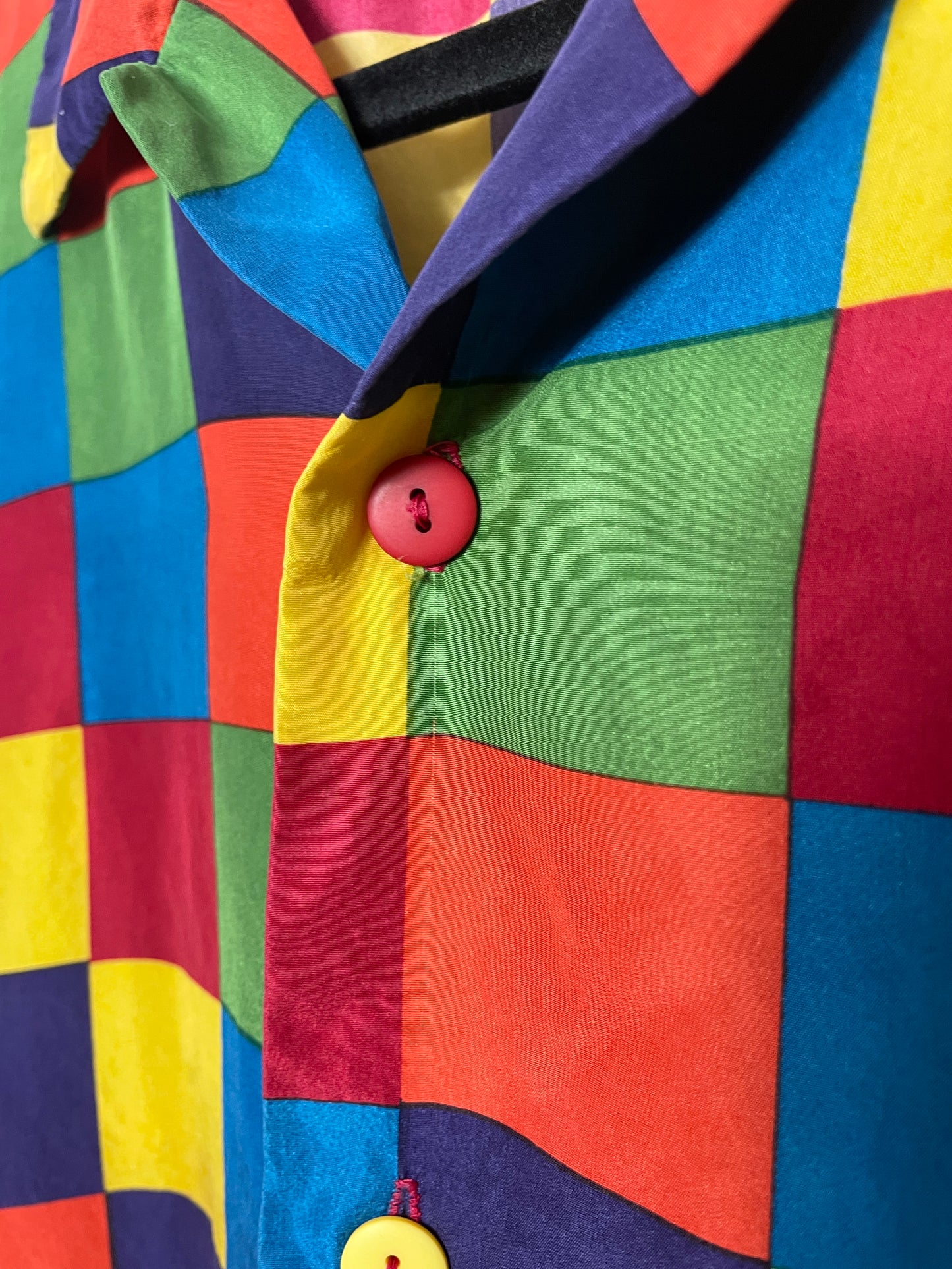 Chemise vintage Naf Naf en soie