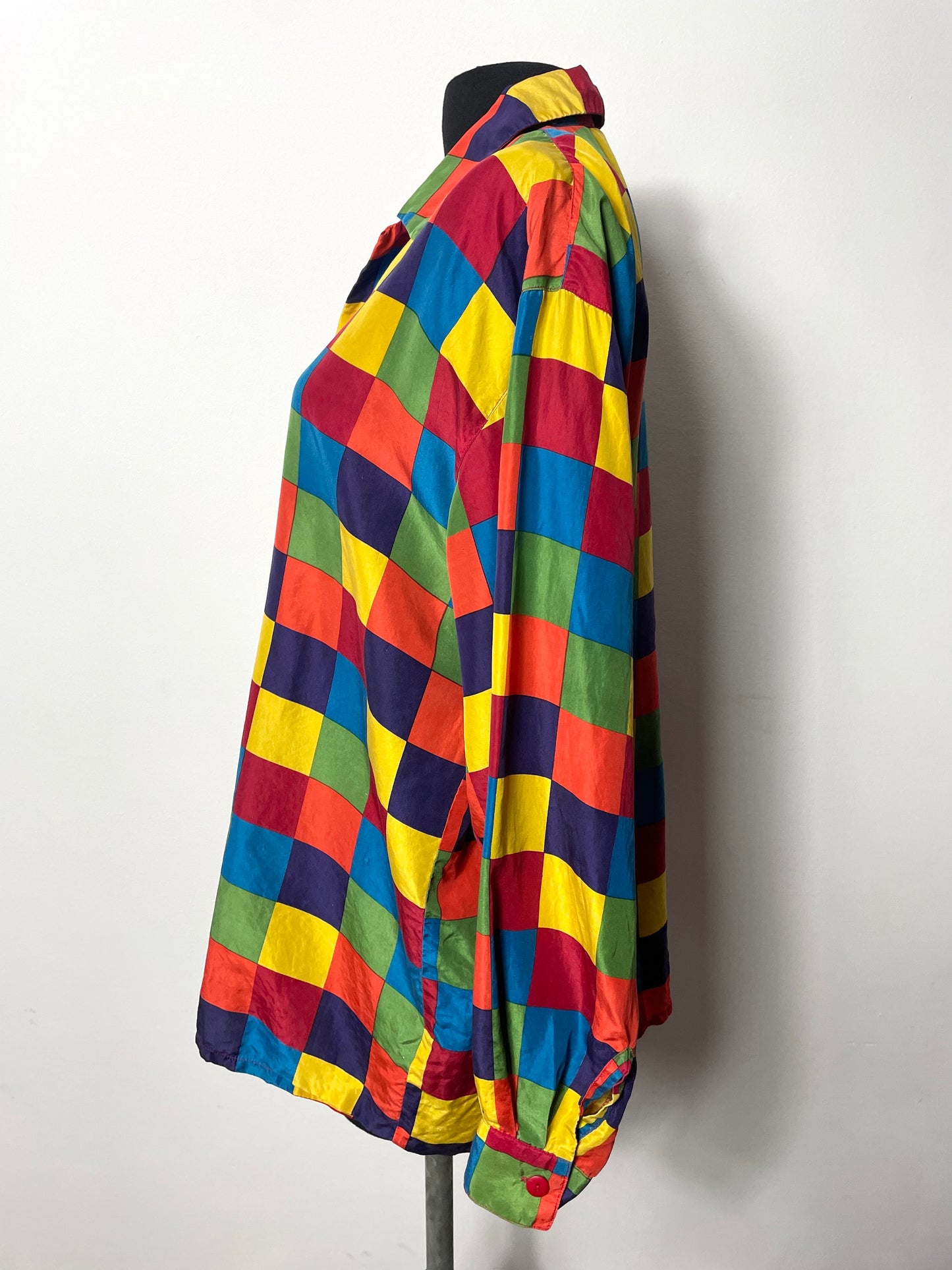Chemise vintage Naf Naf en soie