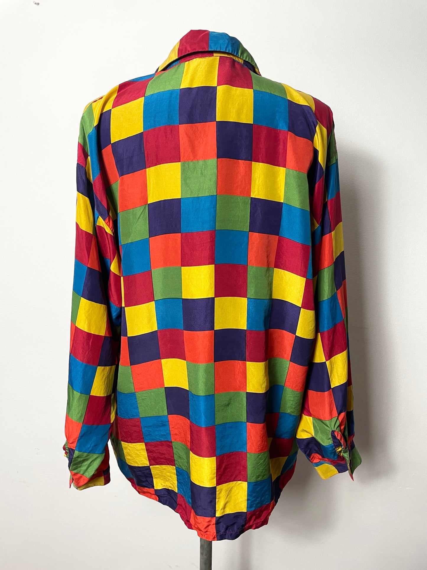 Chemise vintage Naf Naf en soie