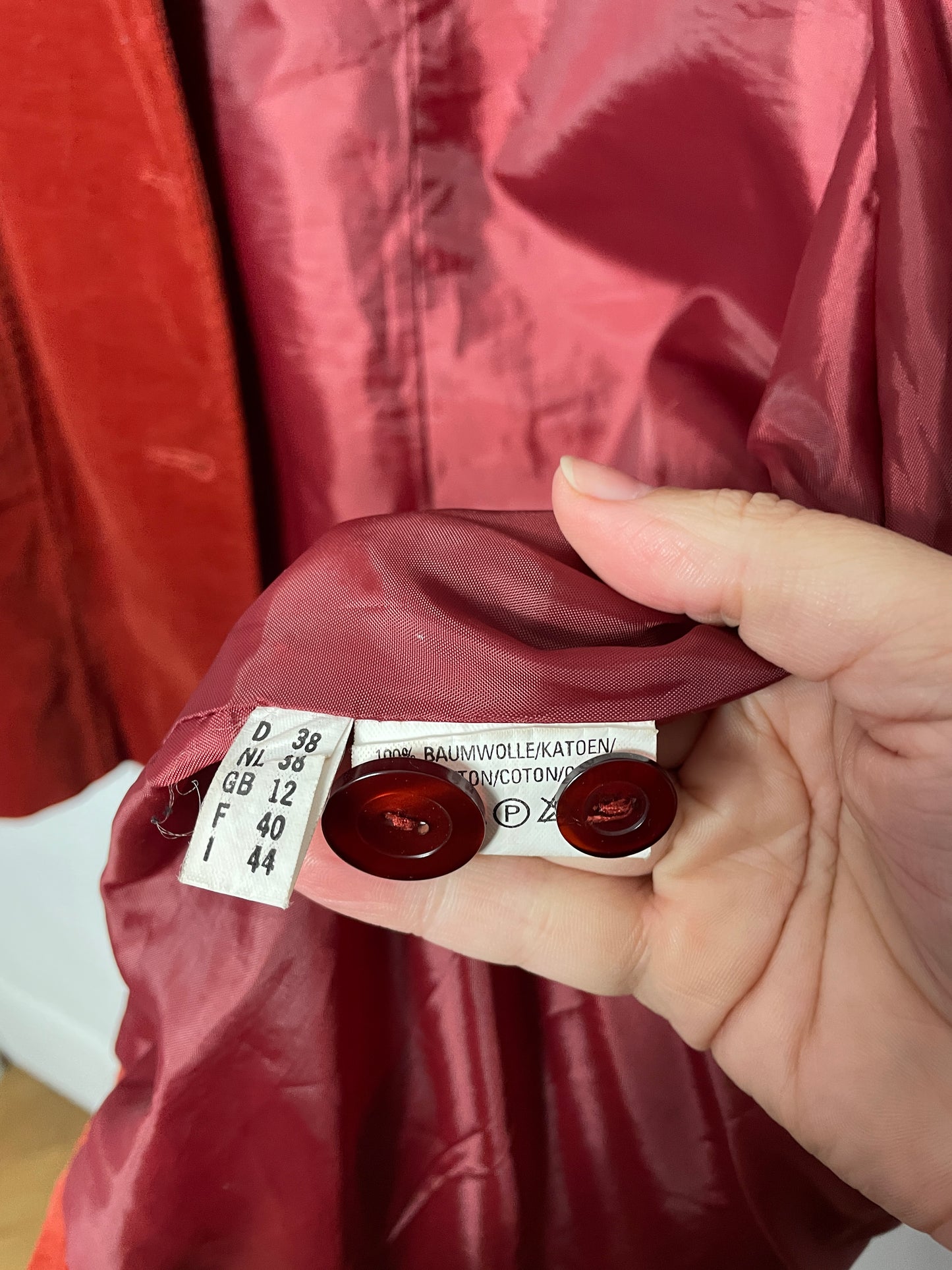 Veste 90s en velours