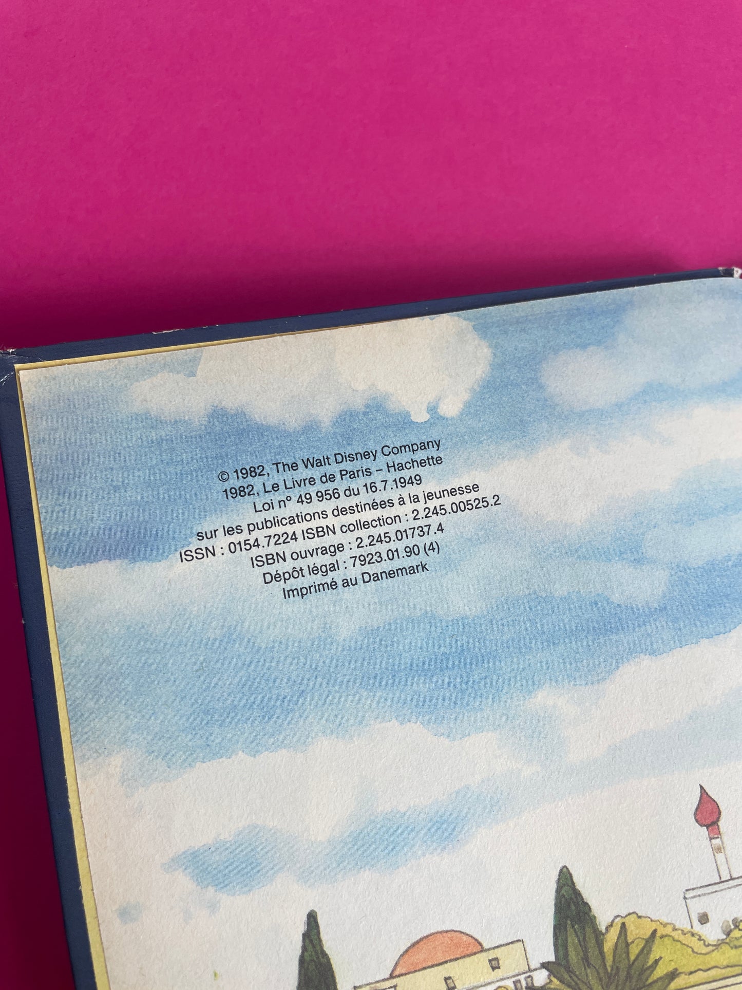 Livre Aladin et le coffret à bijoux 1982