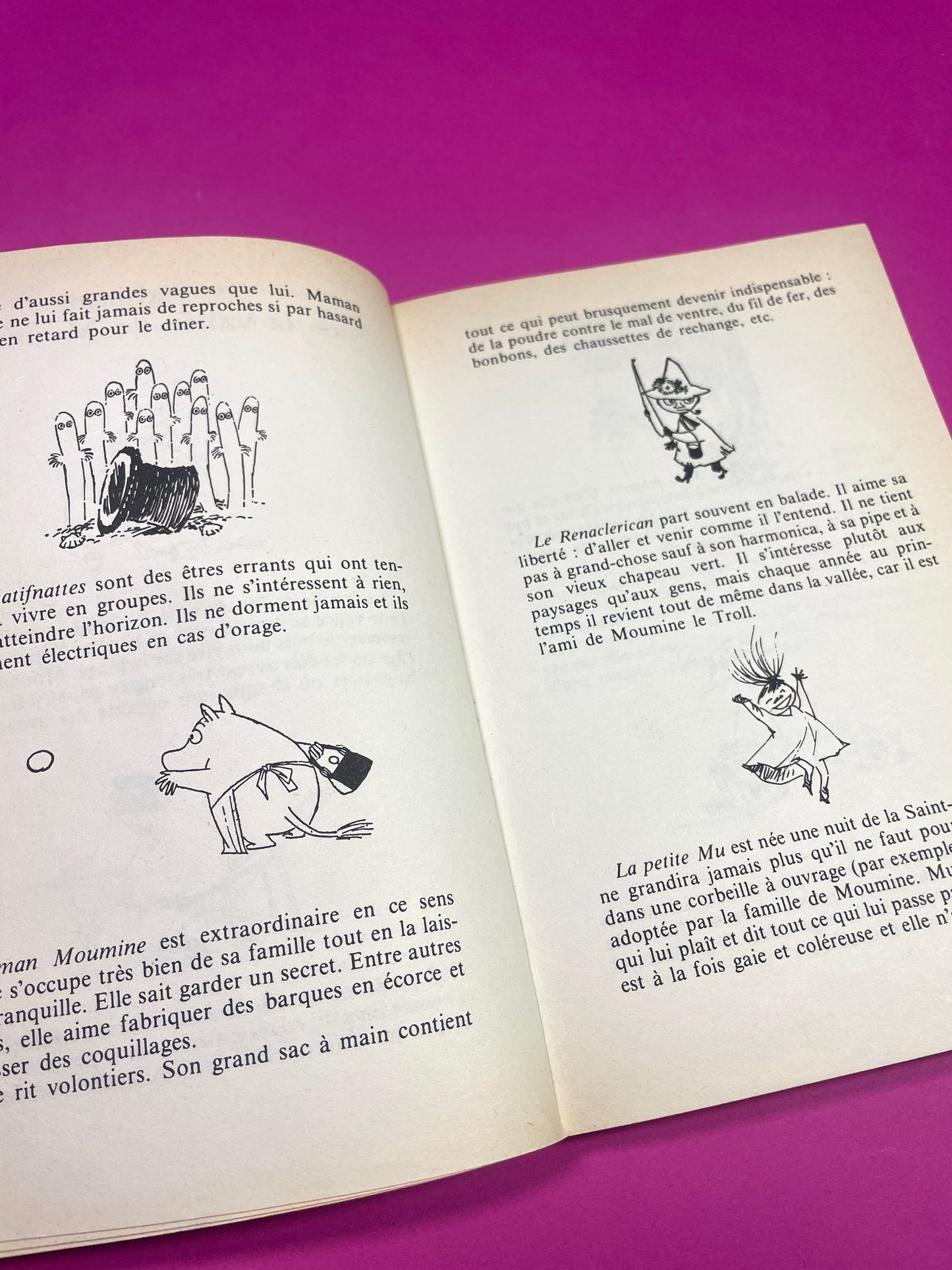 Livre Moumine 1981