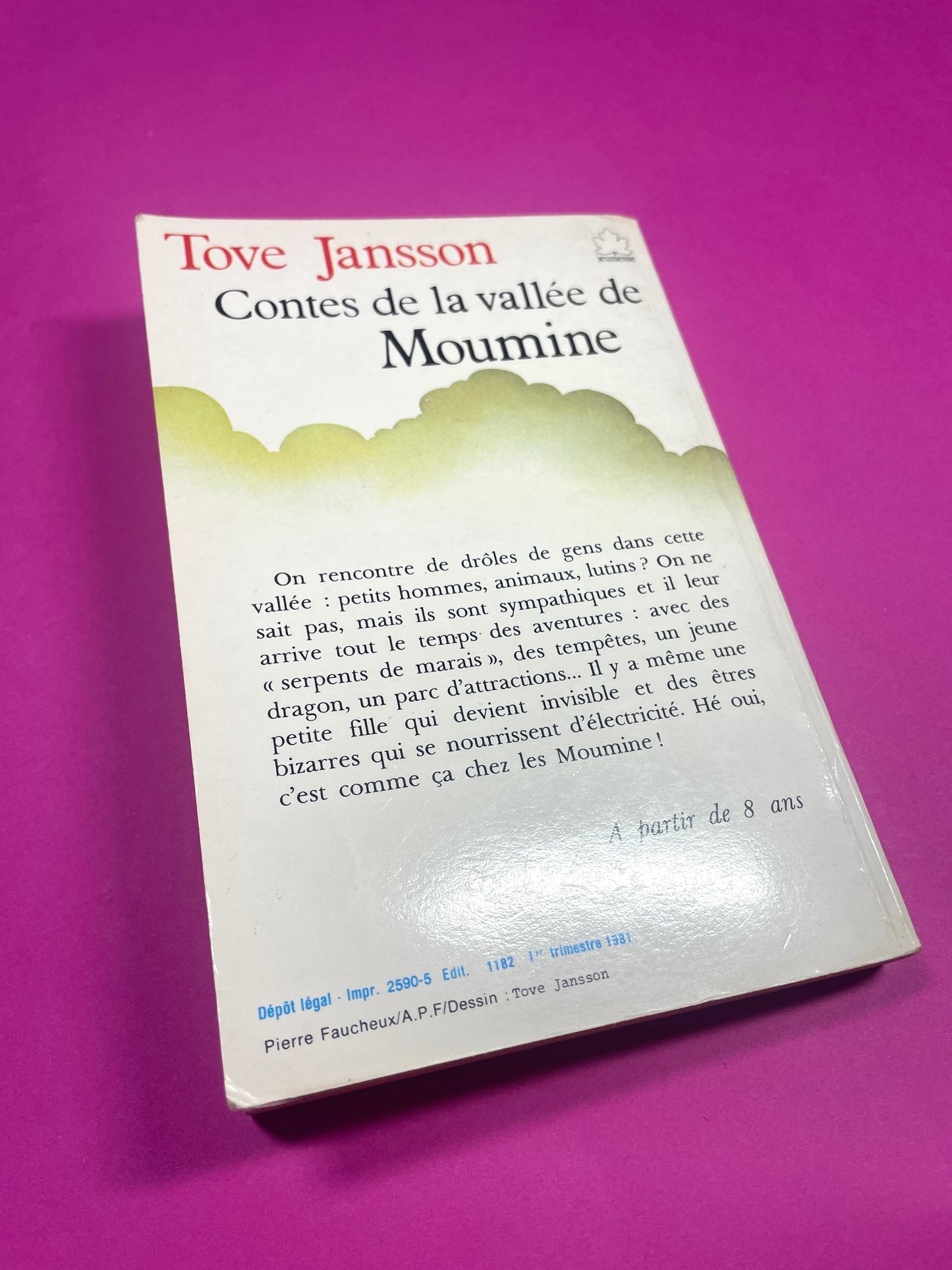Livre Moumine 1981