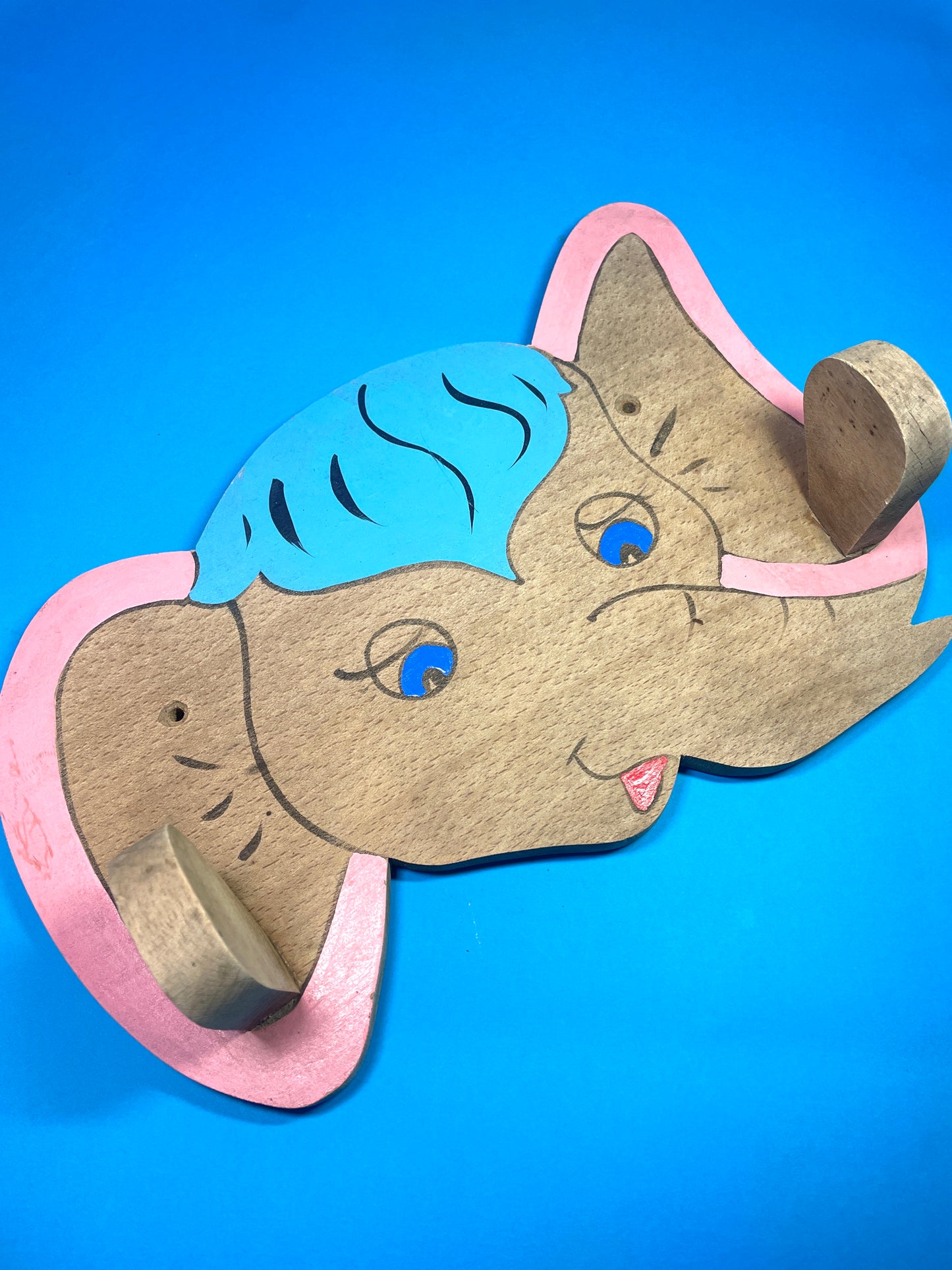 Patère vintage éléphant