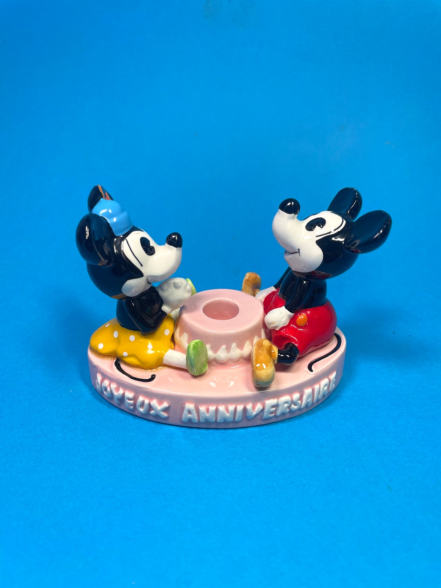 Bougeoir vintage Mickey & Minnie