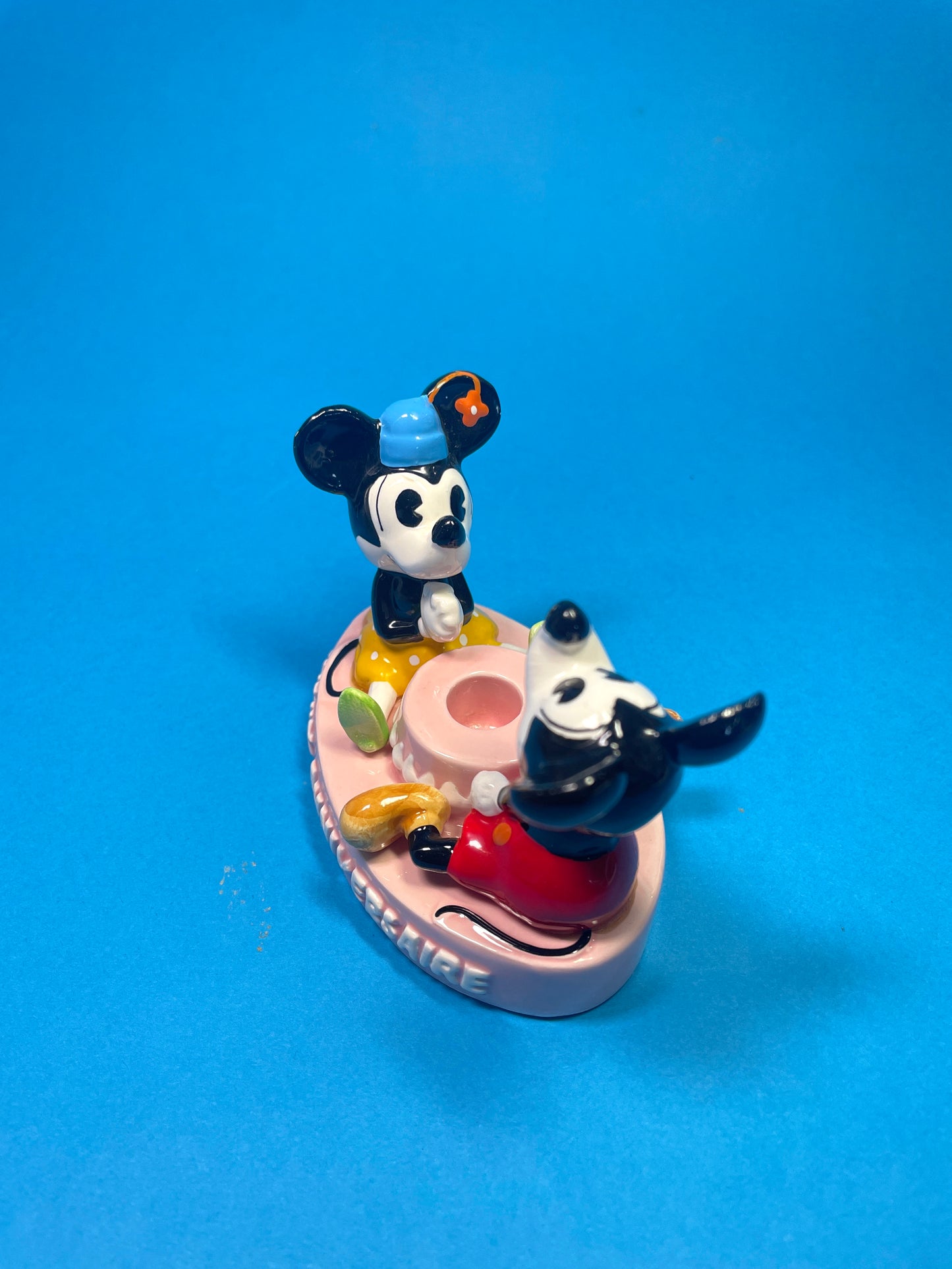 Bougeoir vintage Mickey & Minnie