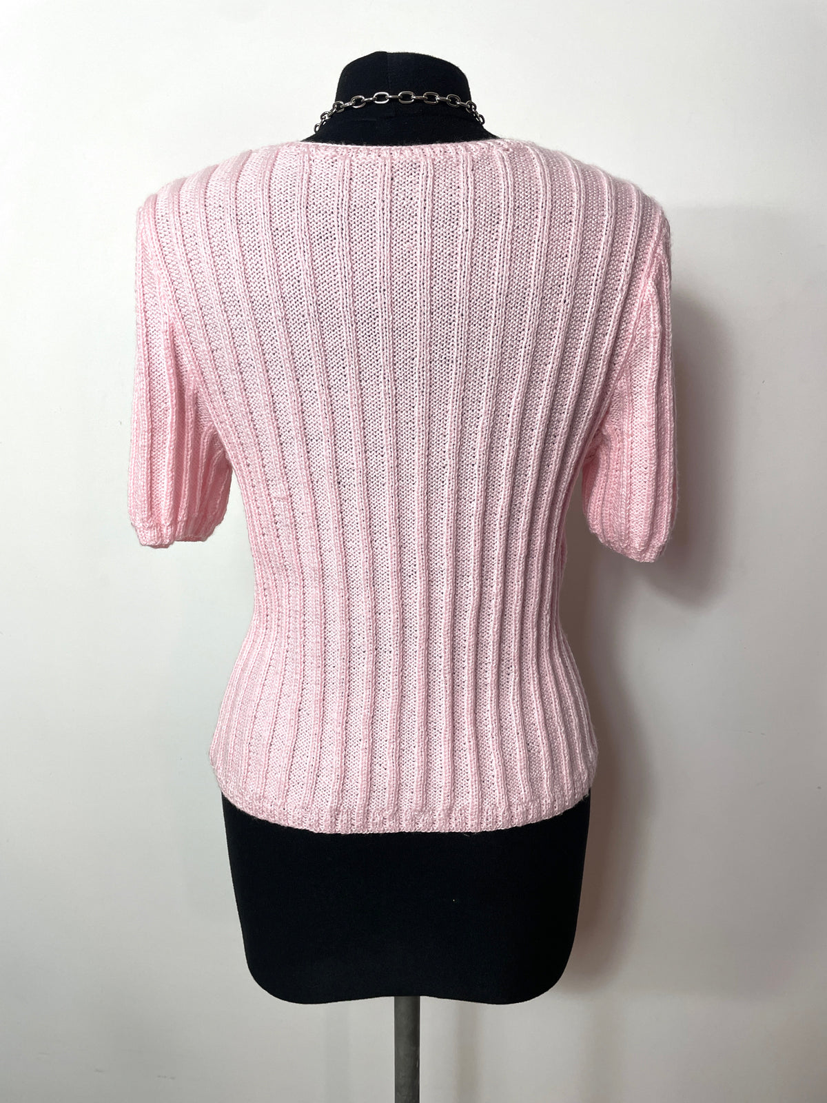 Top en maille pastel