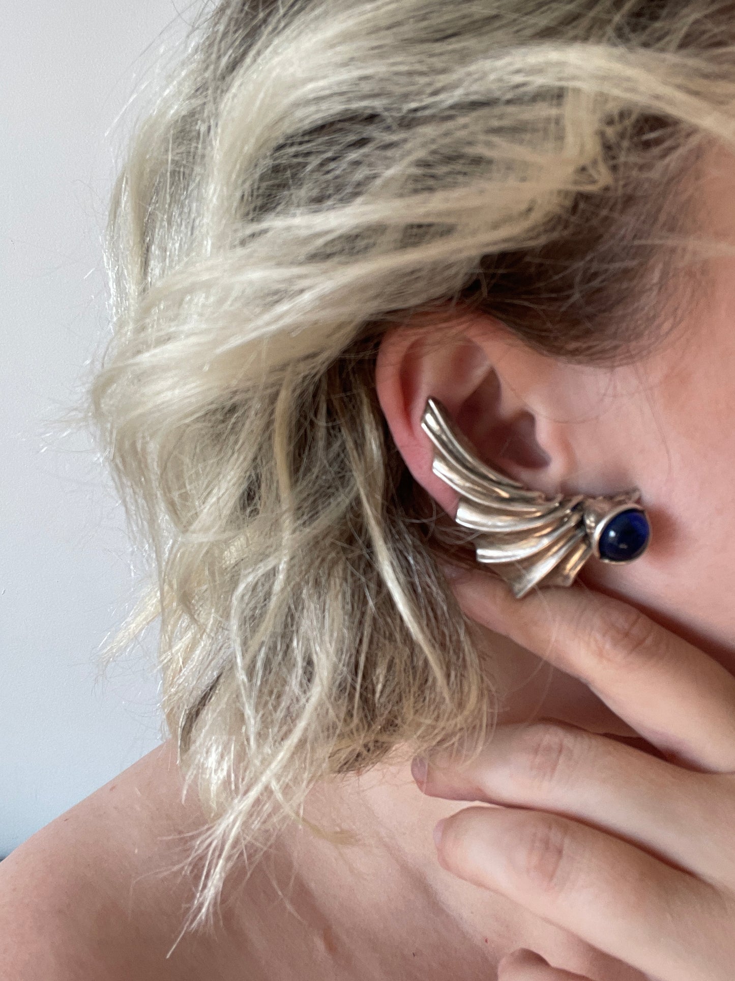 Boucle d'oreille vintage Serge Breton