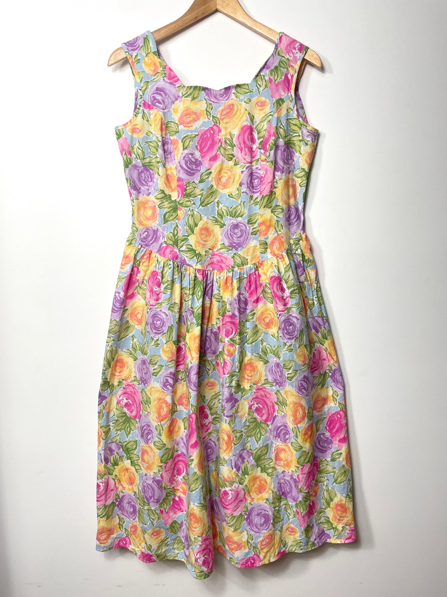 Robe 90s à fleurs