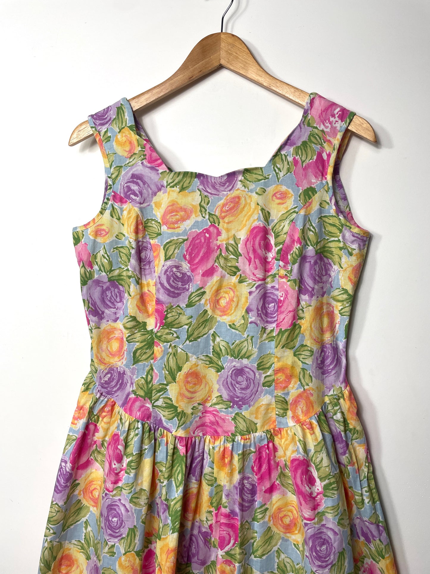 Robe 90s à fleurs