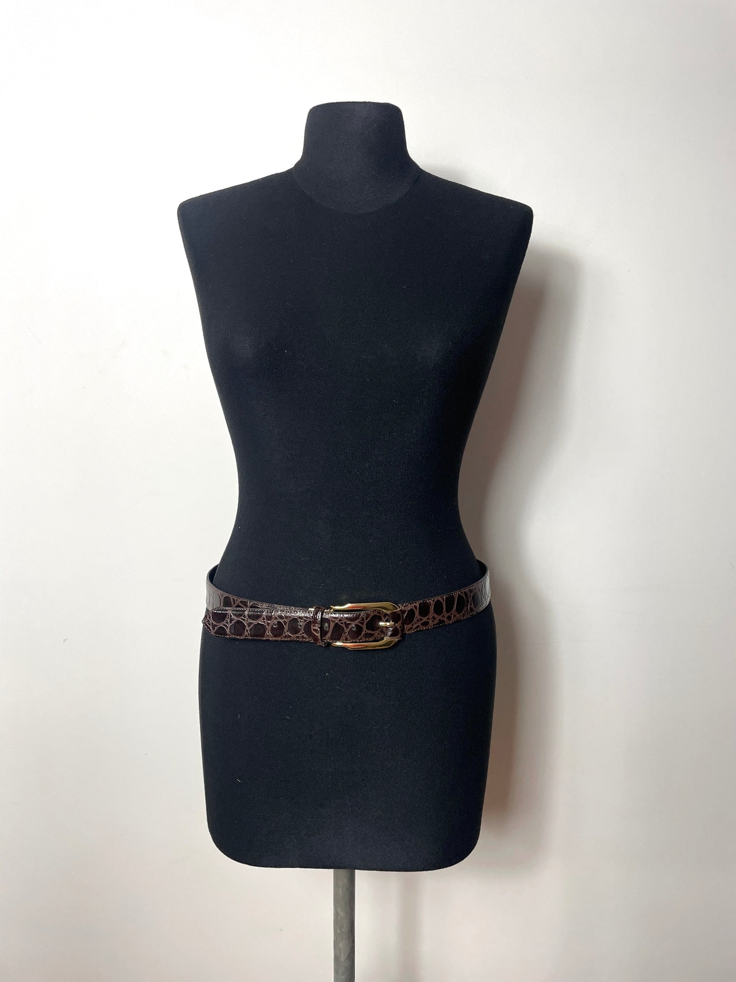Ceinture vintage en cuir
