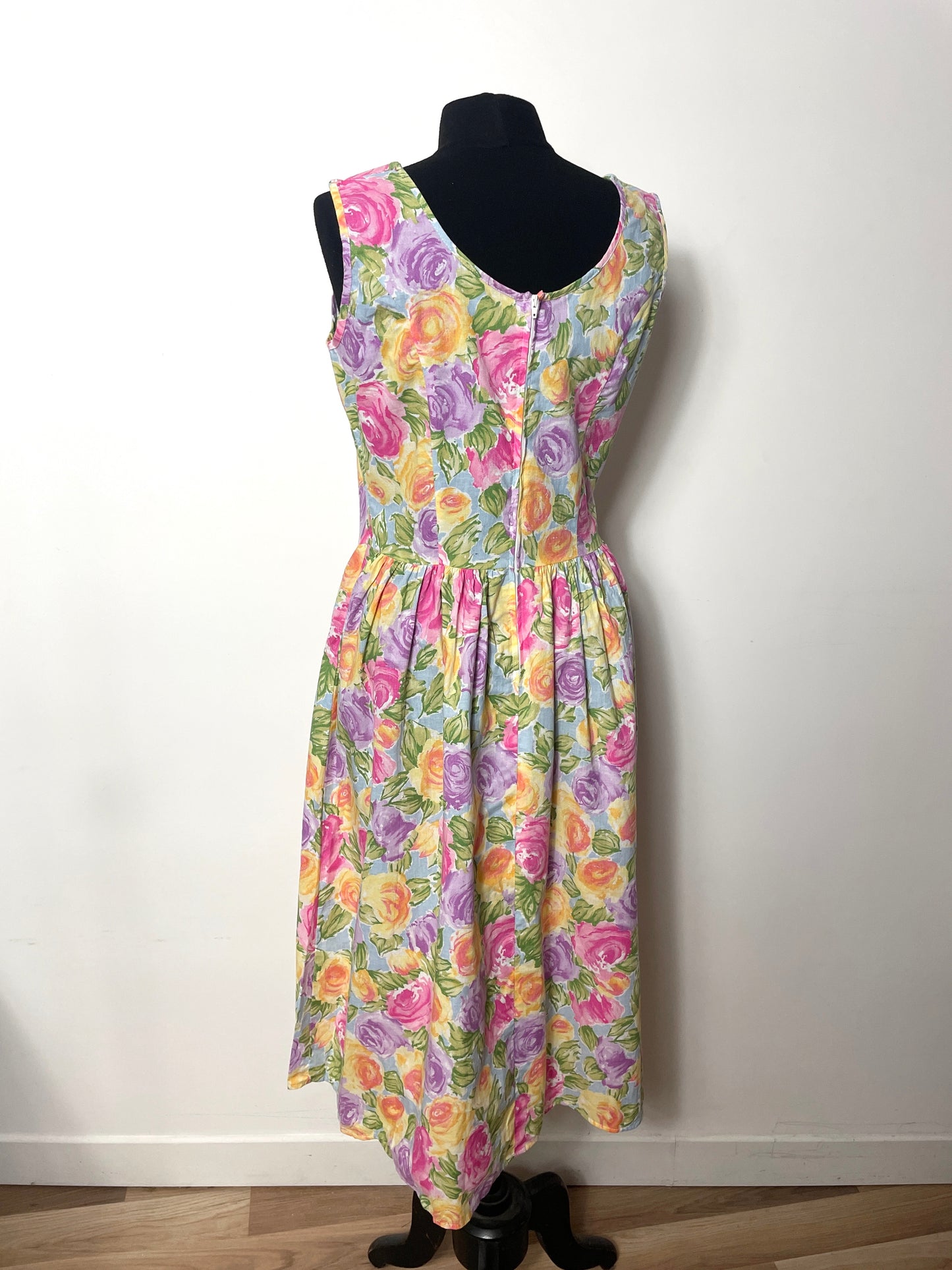 Robe 90s à fleurs